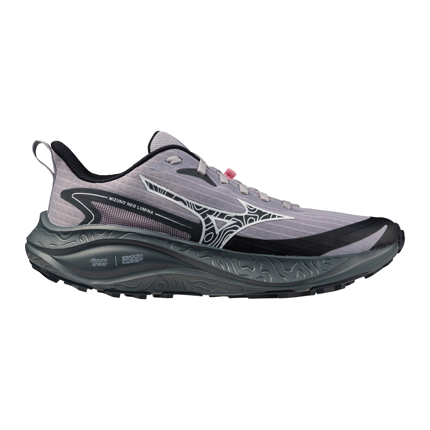 Mizuno Neo Lumina  Zapatilla trail Mujeres - morado, gris