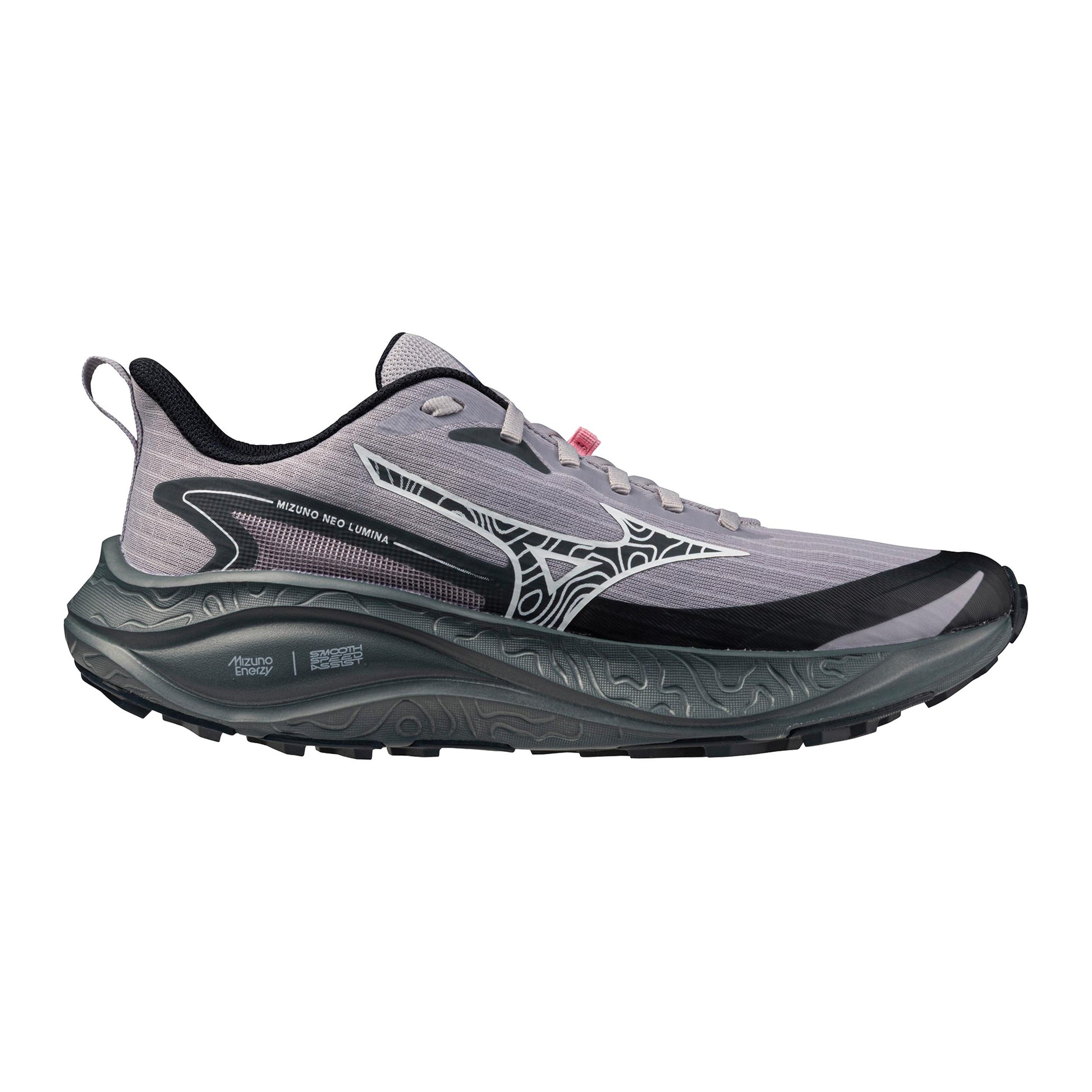 Mizuno Neo Lumina  Zapatilla trail Mujeres - morado, gris