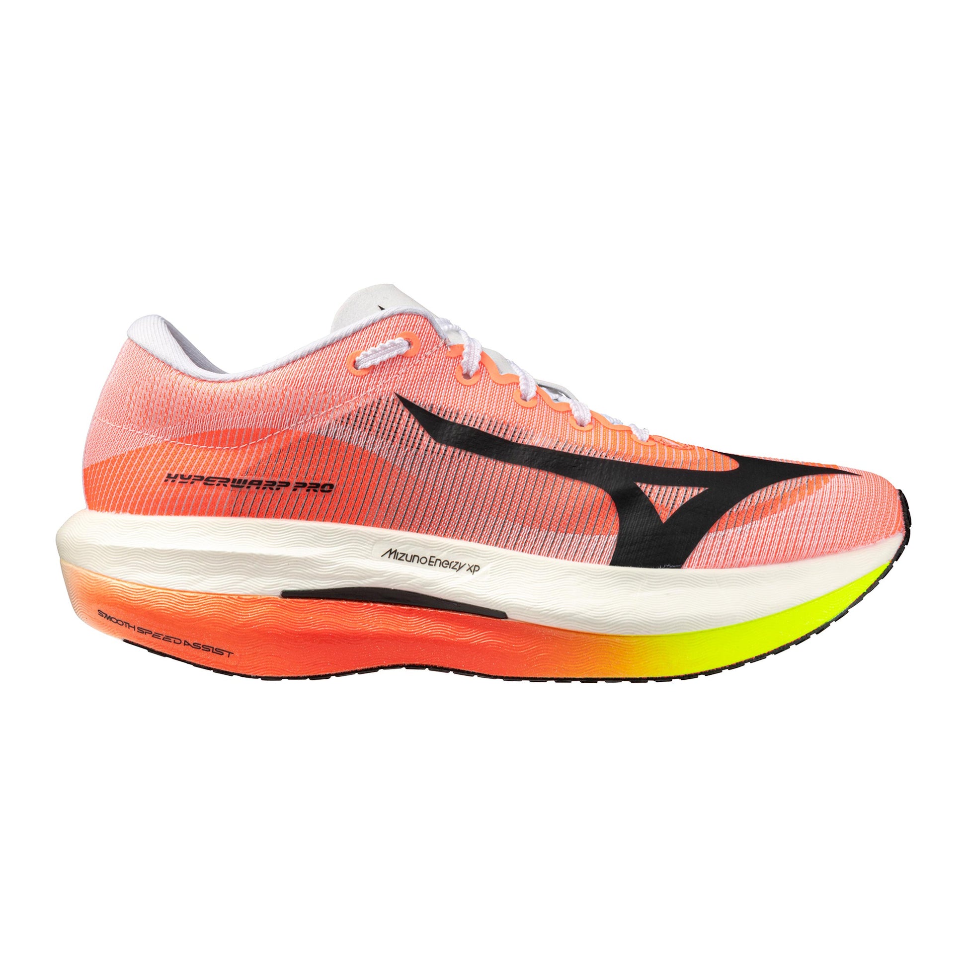 Mizuno Hyperwarp Pro  Zapatilla de competición Unisex - coral, blanco