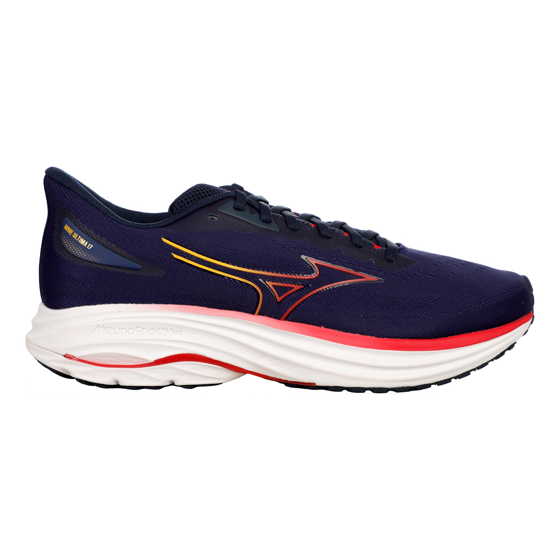 Mizuno Wave Ultima 17  Zapatilla neutral Hombres - azul oscuro, coral