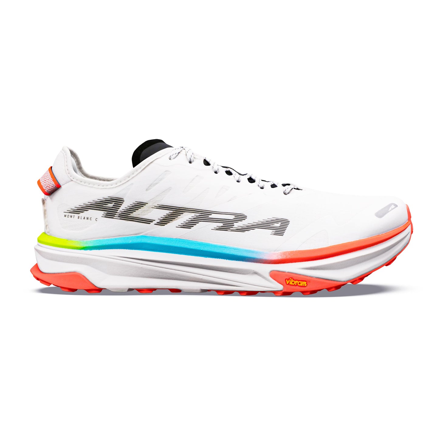 Altra Mont Blanc Carbon Zapatilla trail Hombres - blanco, multicolor