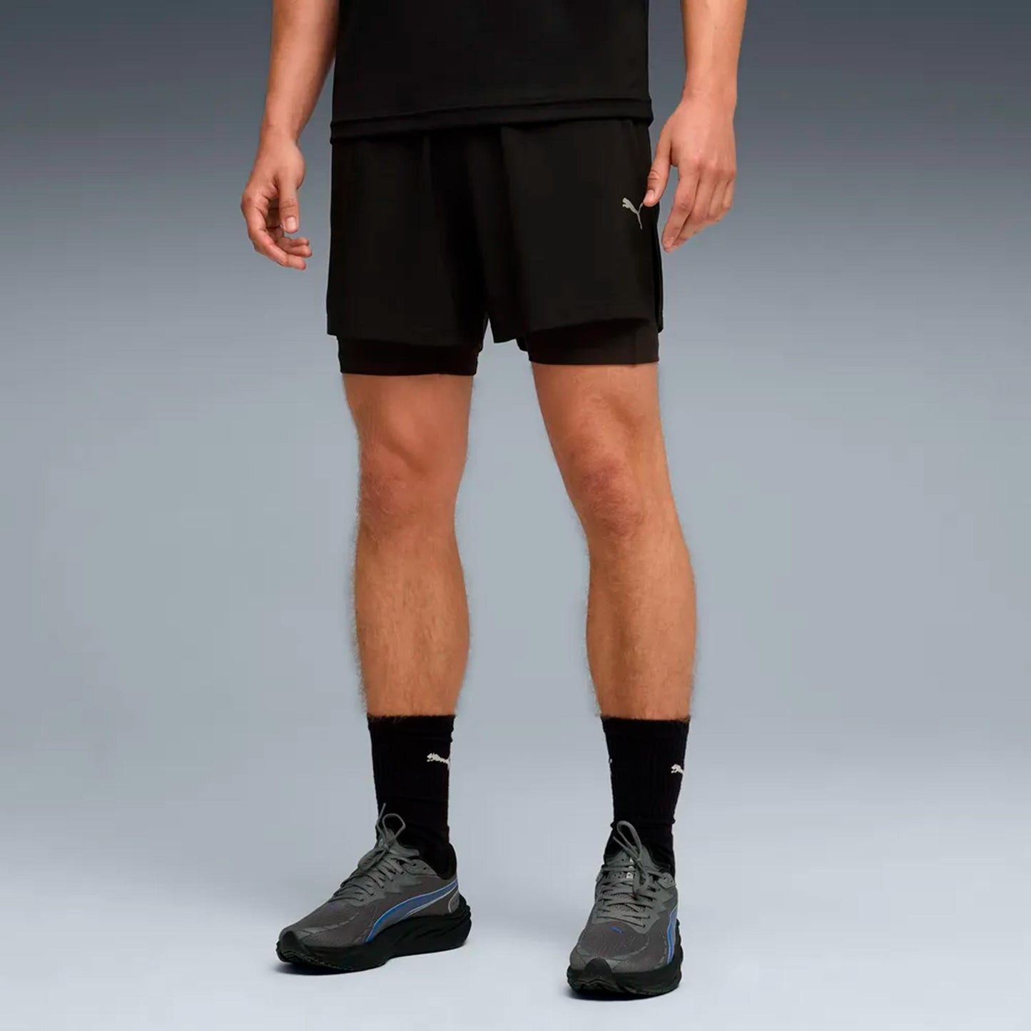 Puma Dreamrun DryCell 2in1 5in  Pantalones cortos Hombres - negro