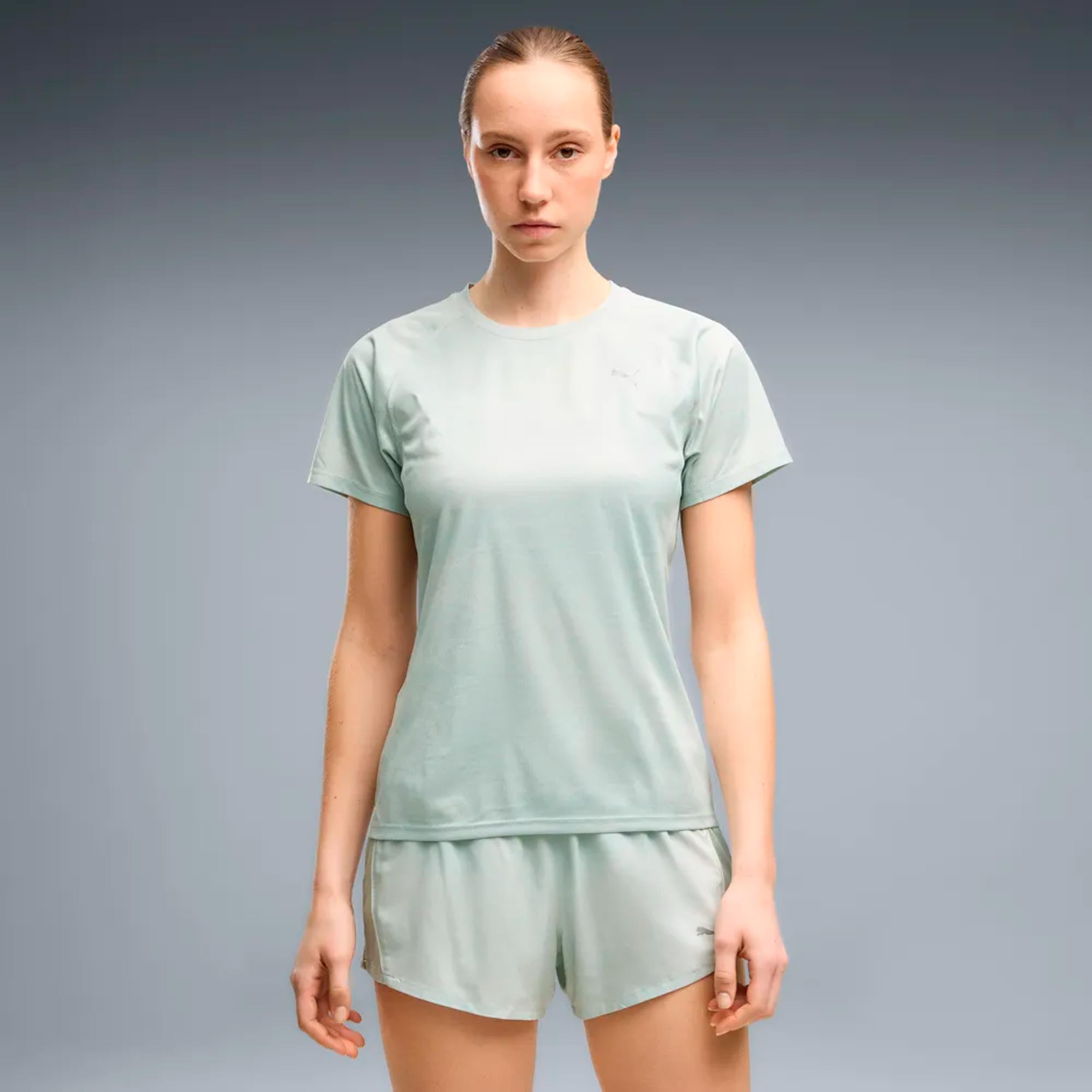 Puma Velocity AOP  Camiseta de running Mujeres - verde claro