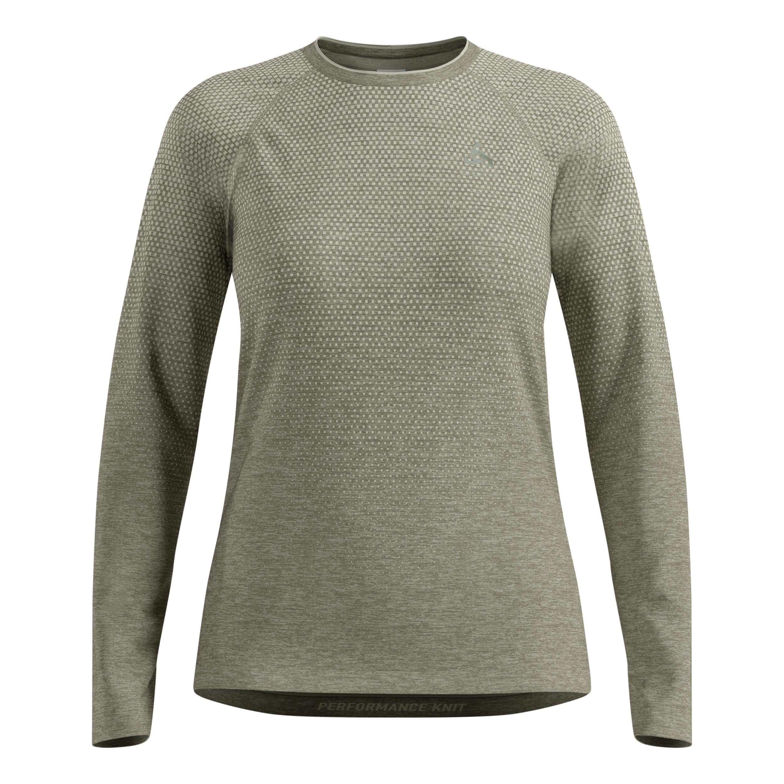 Odlo Essential Seamless  Camiseta de running Mujeres - oliva