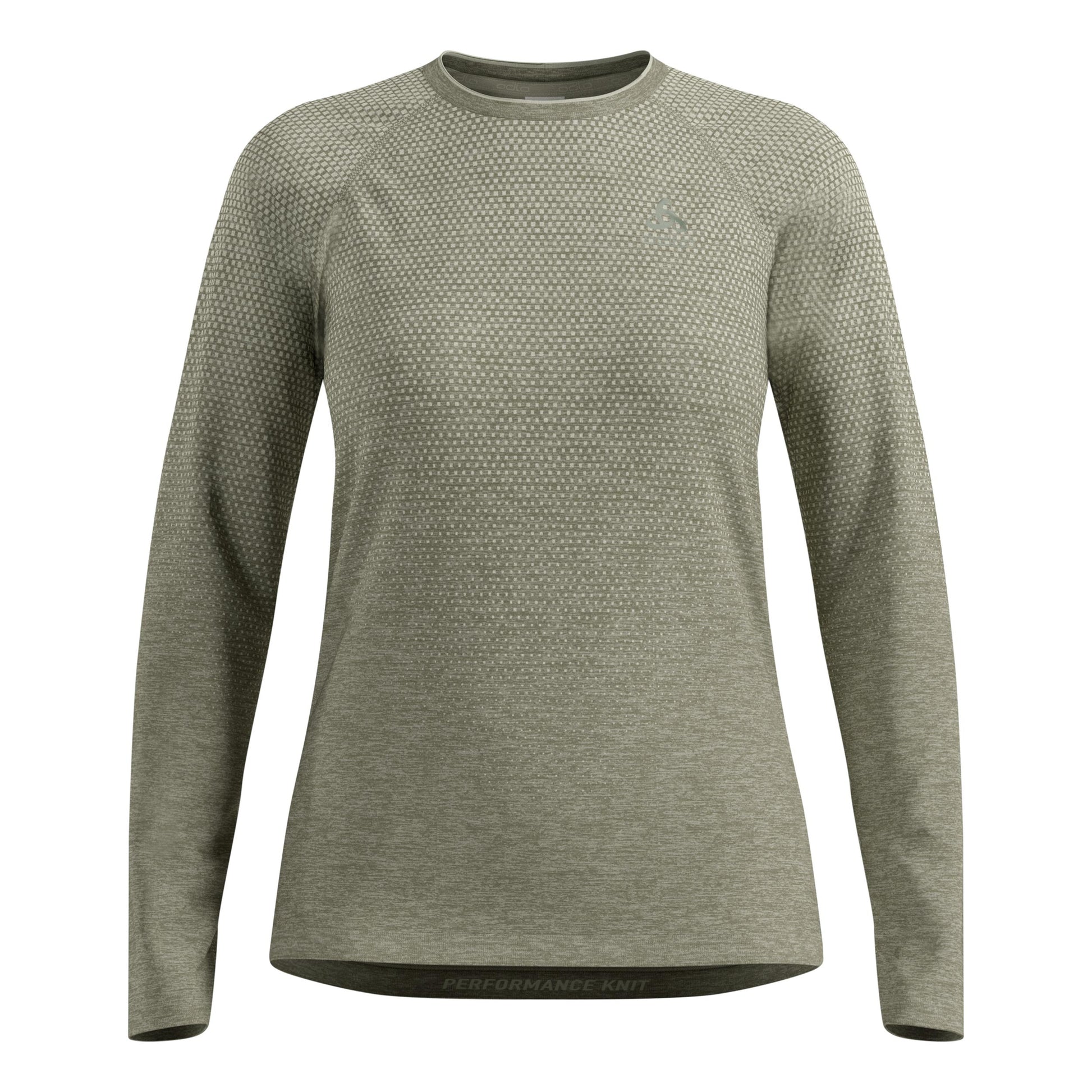 Odlo Essential Seamless  Camiseta de running Mujeres - oliva