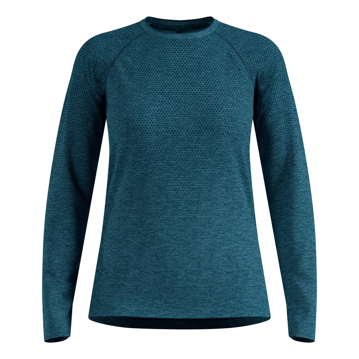 Odlo Essential Seamless  Camiseta de running Mujeres - color petróleo