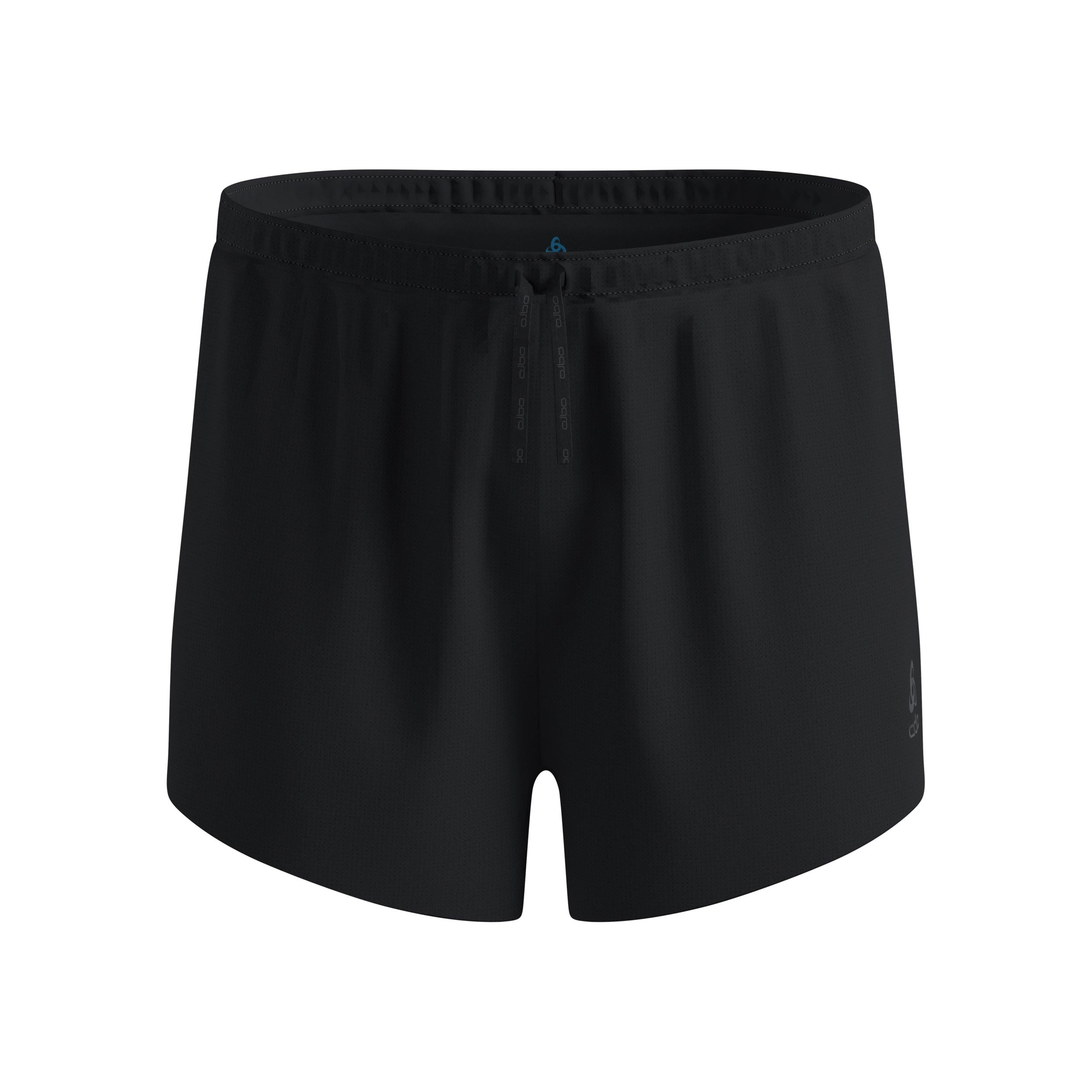 Odlo Zeroweight 3in Split Pantalones cortos Hombres-negro