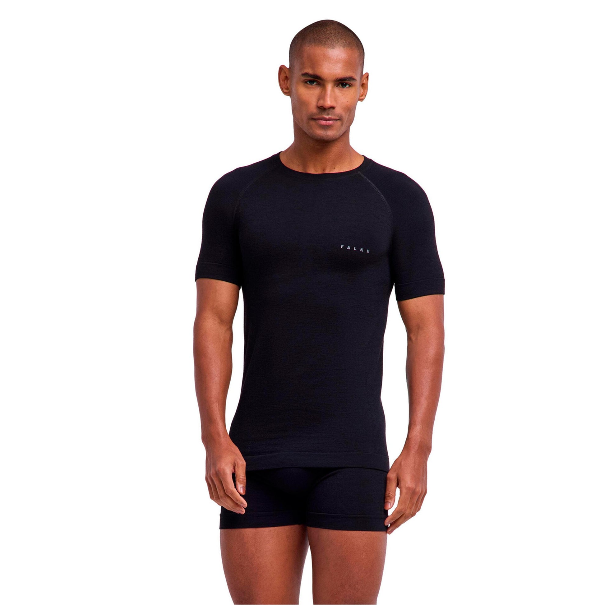 Falke Wool Tech Light Chaleco Hombres-negro