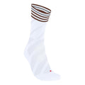 RU Ultralight Calcetines para correr Hombres - blanco, gris