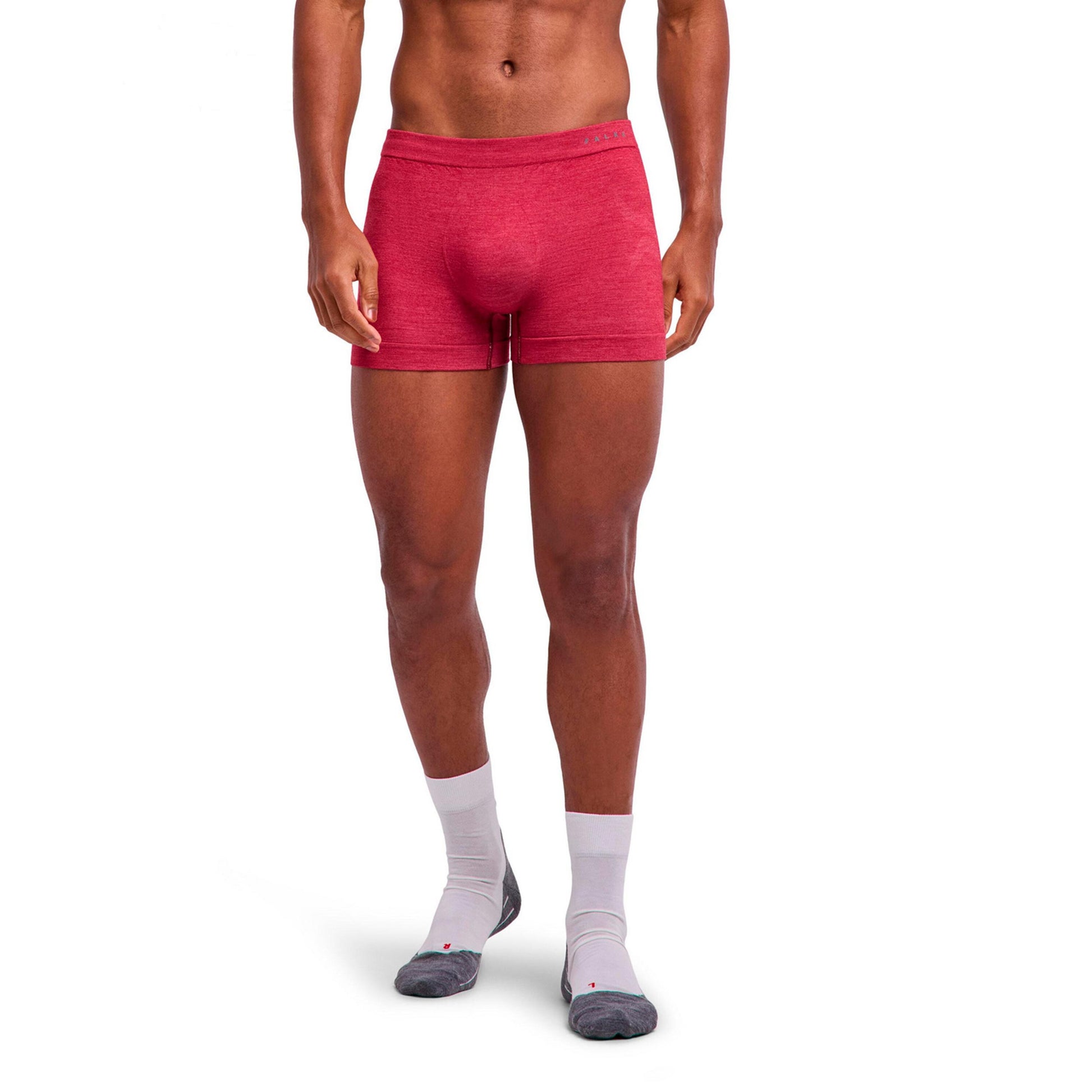 Falke Wool Tech Light  Calzoncillos tipo bóxer Hombres-rojo