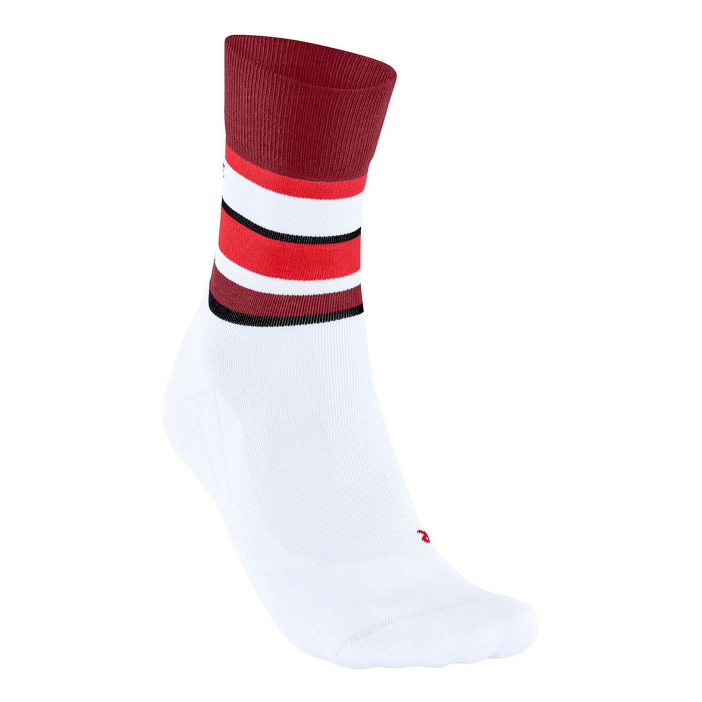 Falke RU4 Endurance Compression Calcetines de compresión Mujeres - blanco, rojo oscuro