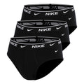 Essential Cotton Stretch Brief Calzoncillos tipo bóxer - Pack de 3 Hombres-negro, negro