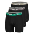 Essential Cotton Stretch Calzoncillos tipo bóxer Pack de 3 Hombres - oliva