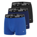 Essential Cotton Stretch Trunk Calzoncillos tipo bóxer Pack de 3 Hombres - azul, azul