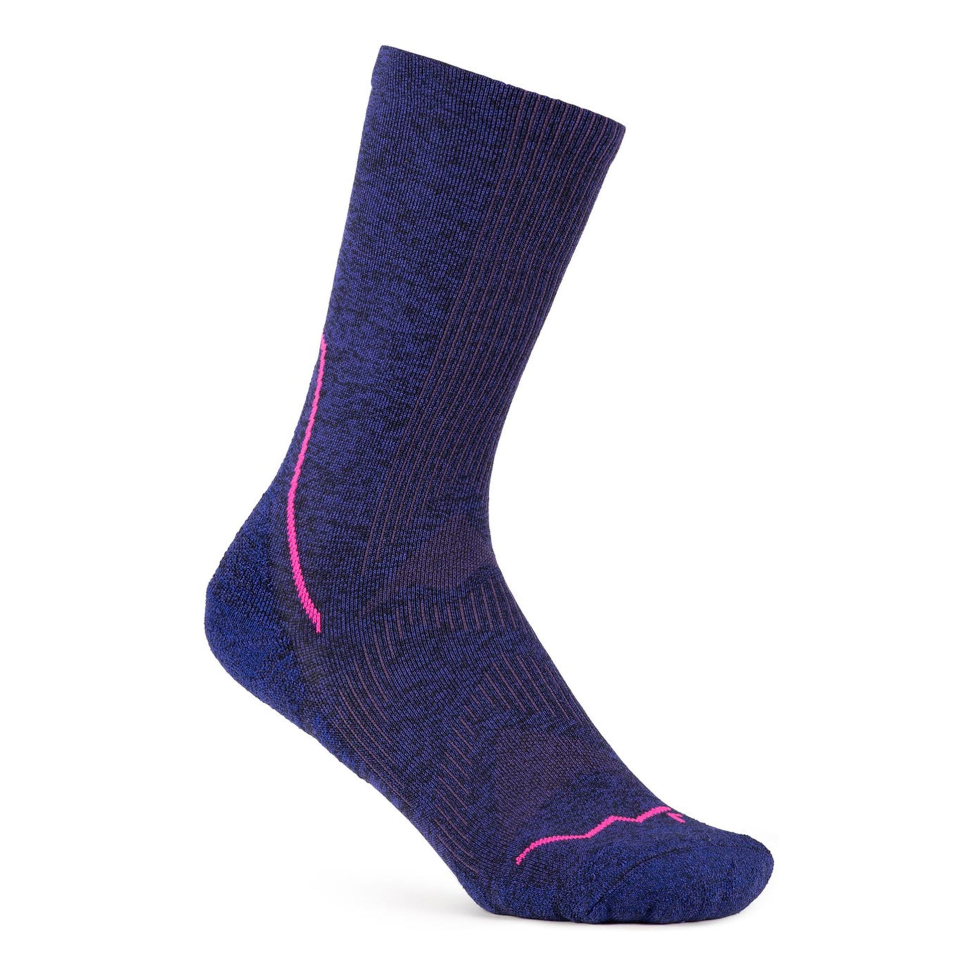 Buff Dryflx Crew  Calcetines para correr Unisex-azul oscuro