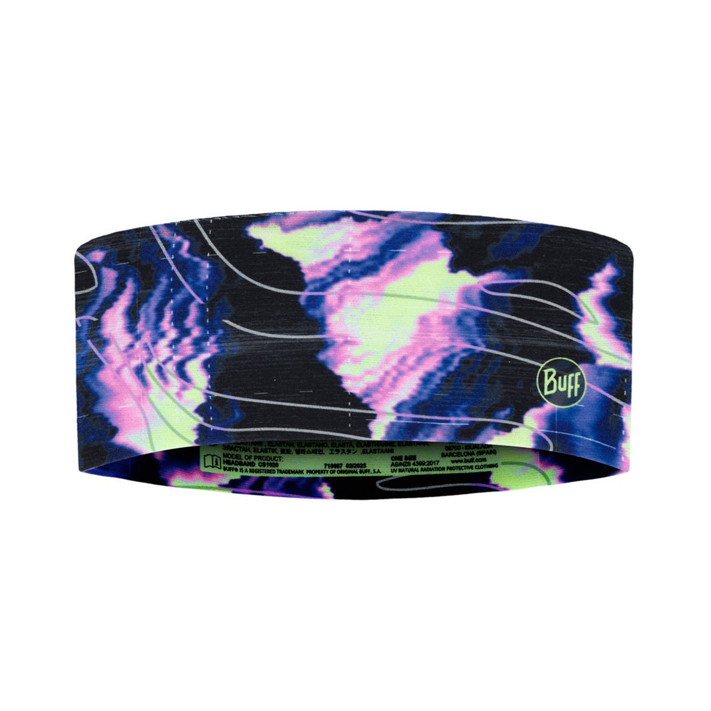 Buff CoolNet UV® Wide Cinta para la cabeza Unisex-azul
