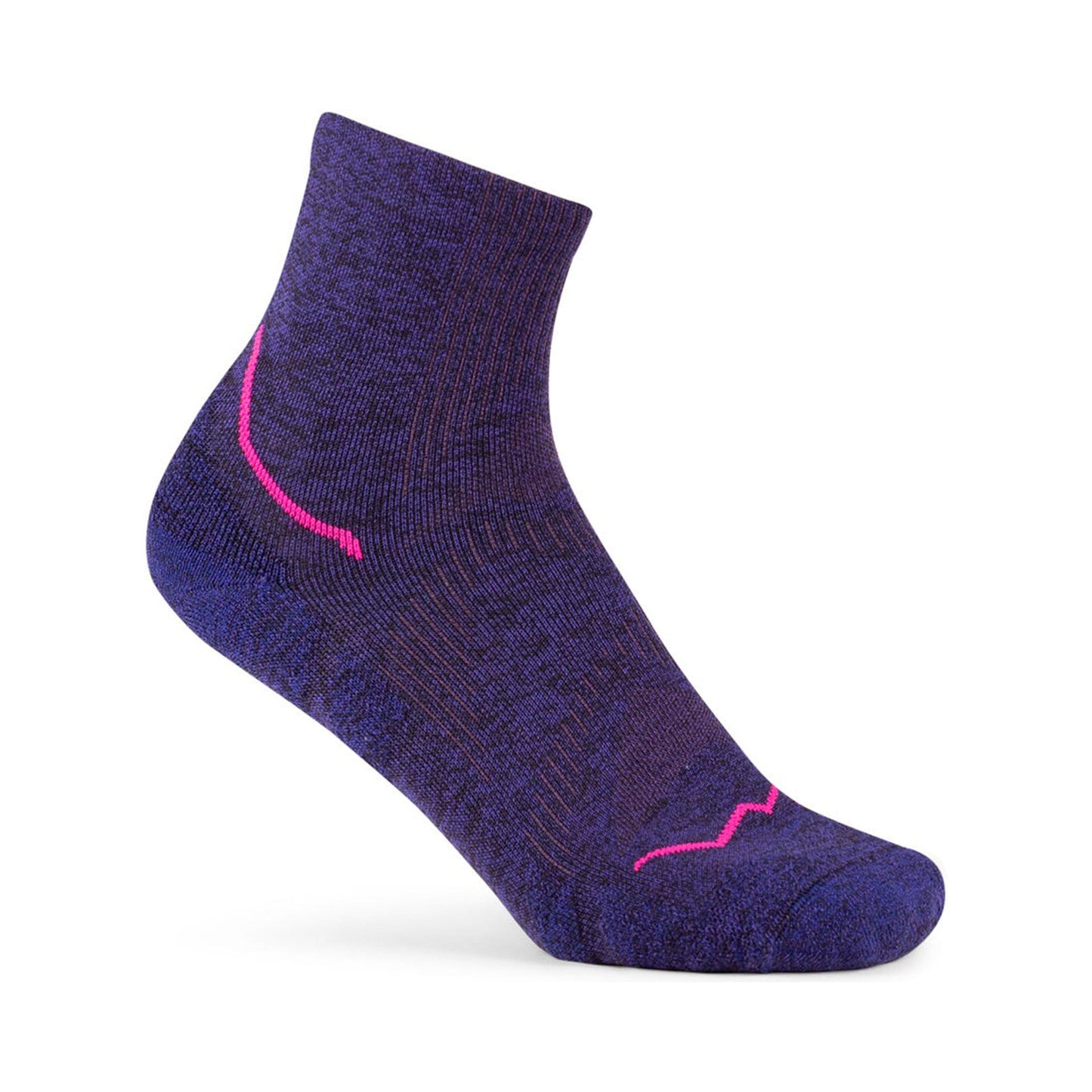 Buff Dryflx Quarter  Calcetines para correr Unisex-azul oscuro