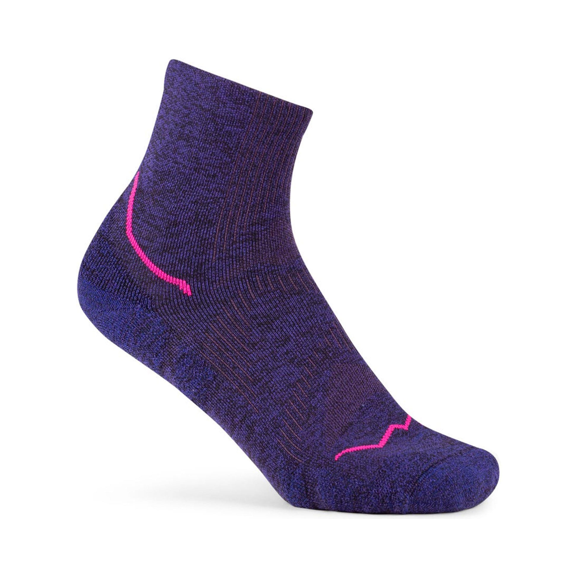 Buff Dryflx Quarter  Calcetines para correr Unisex-azul oscuro