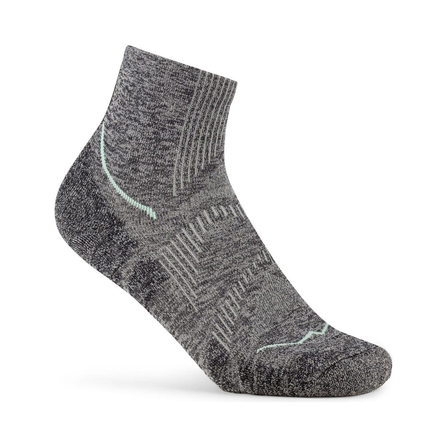 Buff Dryflx Quarter  Calcetines para correr Unisex-gris claro