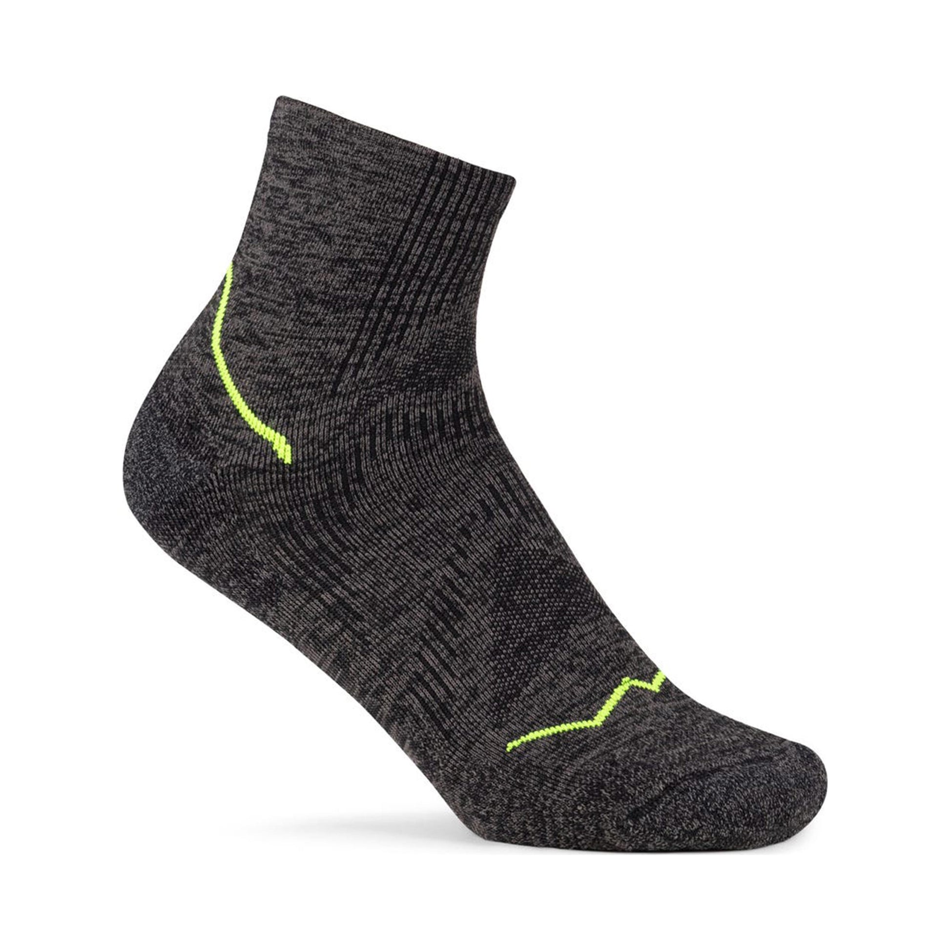 Buff Dryflx Quarter  Calcetines para correr Unisex-negro