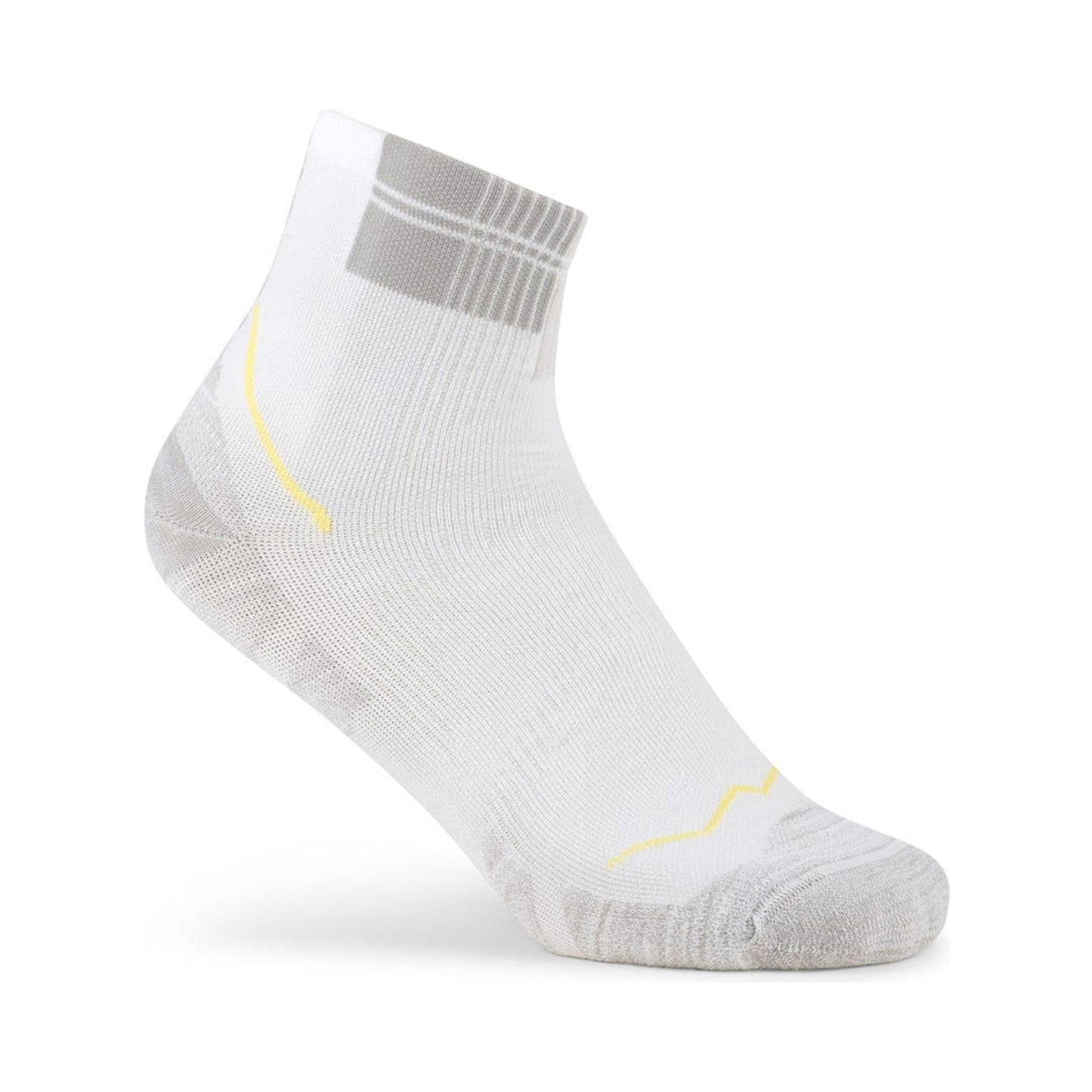 Buff Coolnet Quarter  Calcetines para correr Unisex-blanco
