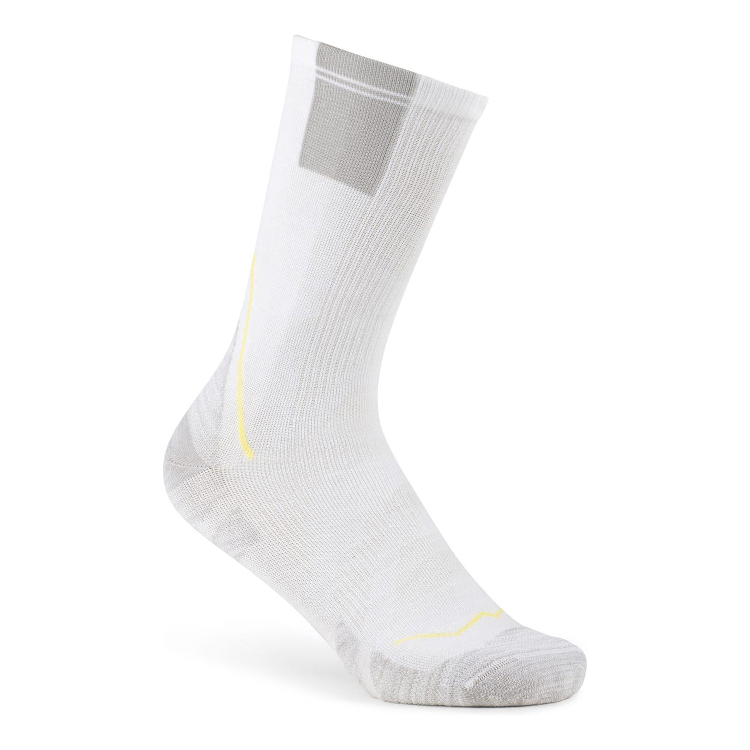 Buff Coolnet Crew  Calcetines para correr Unisex-blanco