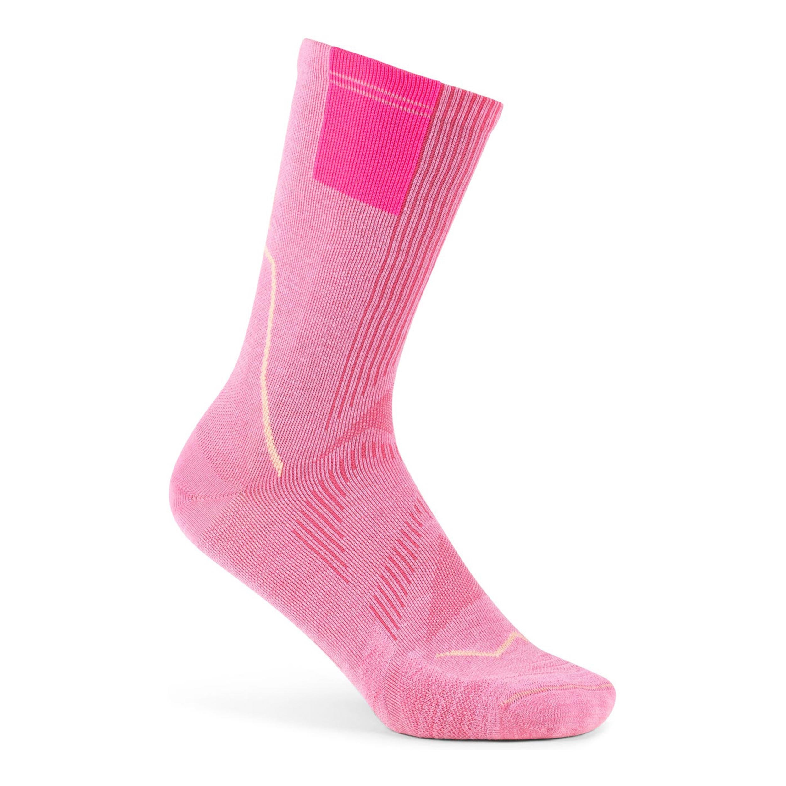 Buff Coolnet Crew  Calcetines para correr Unisex-rosa