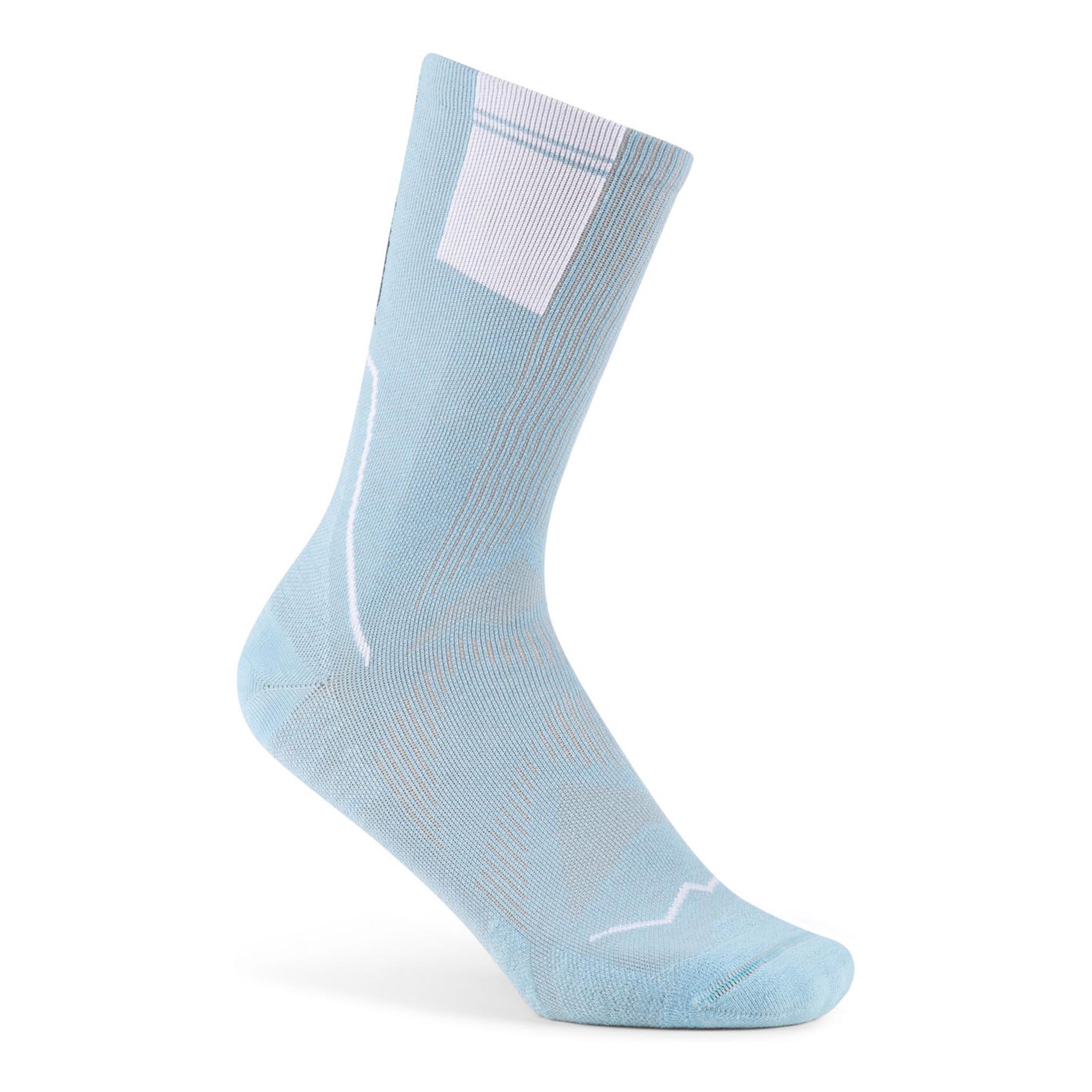 Buff Coolnet Crew  Calcetines para correr Unisex-azul claro