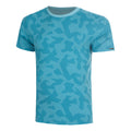 Feel the Vybe AOP Camiseta de running Hombres-turquesa