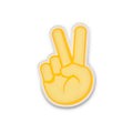 Peace Hand Sign Sonstiges Unisex - amarillo, blanco