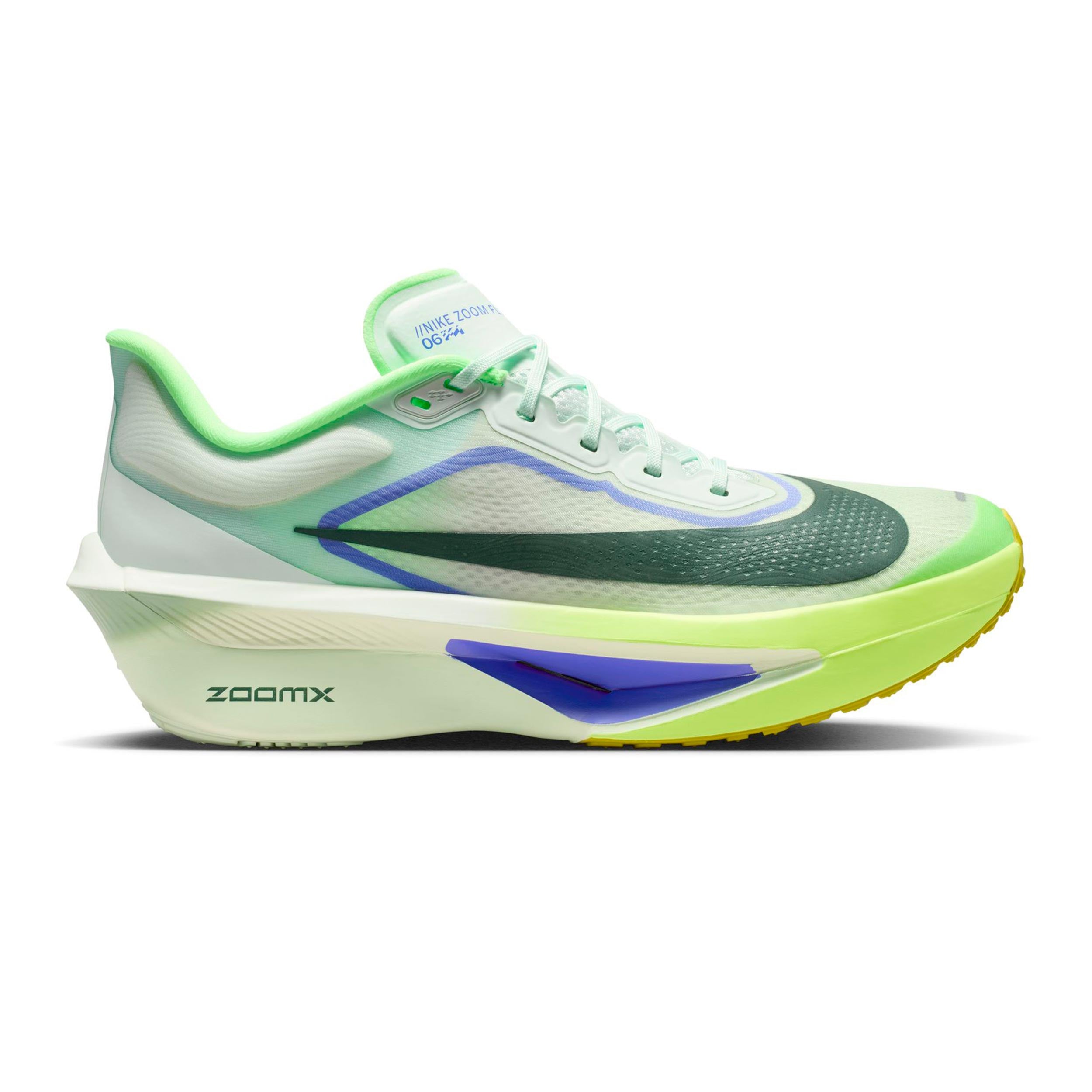 Nike Zoom Fly 6 Zapatilla de competición Hombres - verde neón, negro