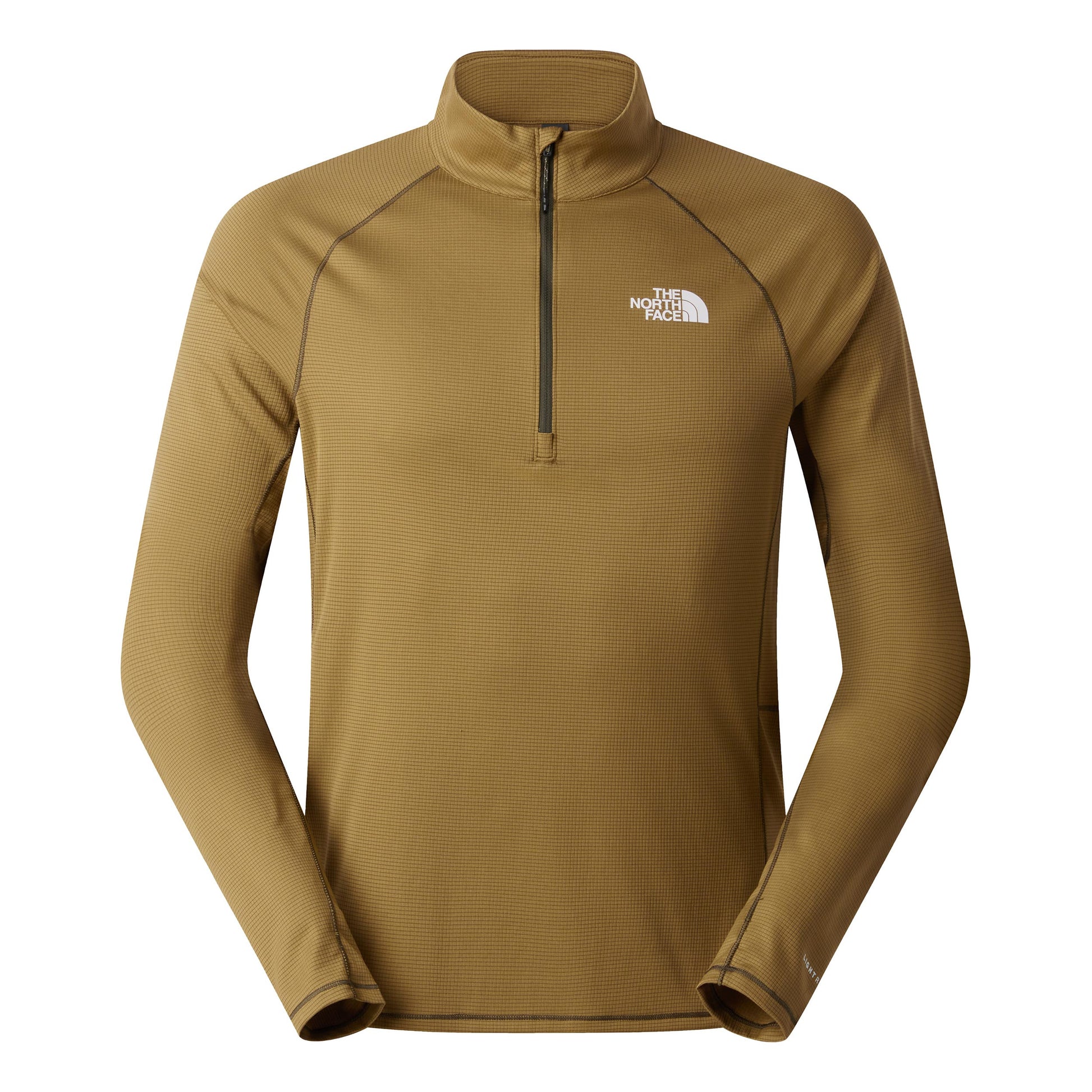 The North Face Sunriser 1/4 Zip Camiseta de running Hombres - marrón