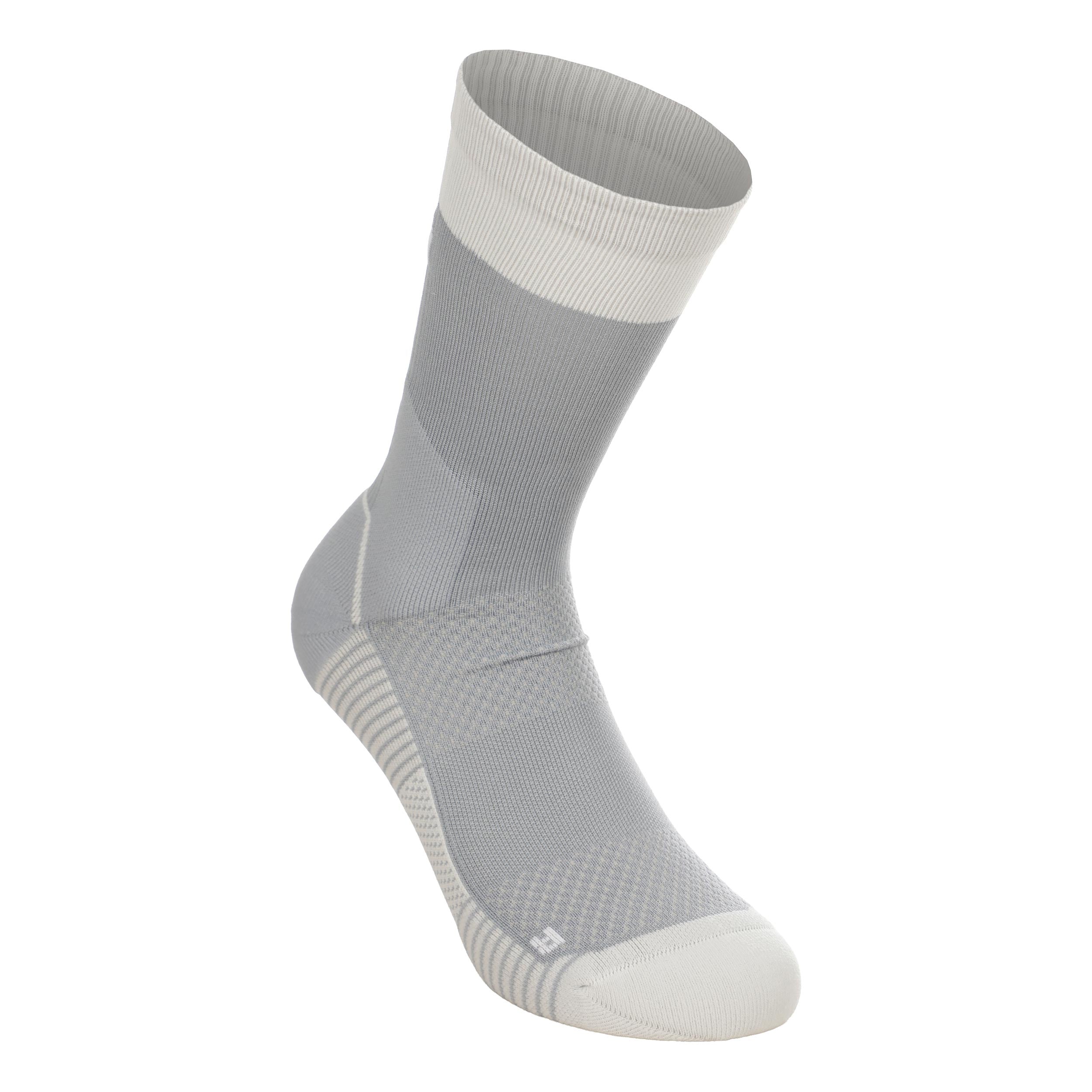 The North Face Trail Run Crew Calcetines para correr Unisex - gris, crema