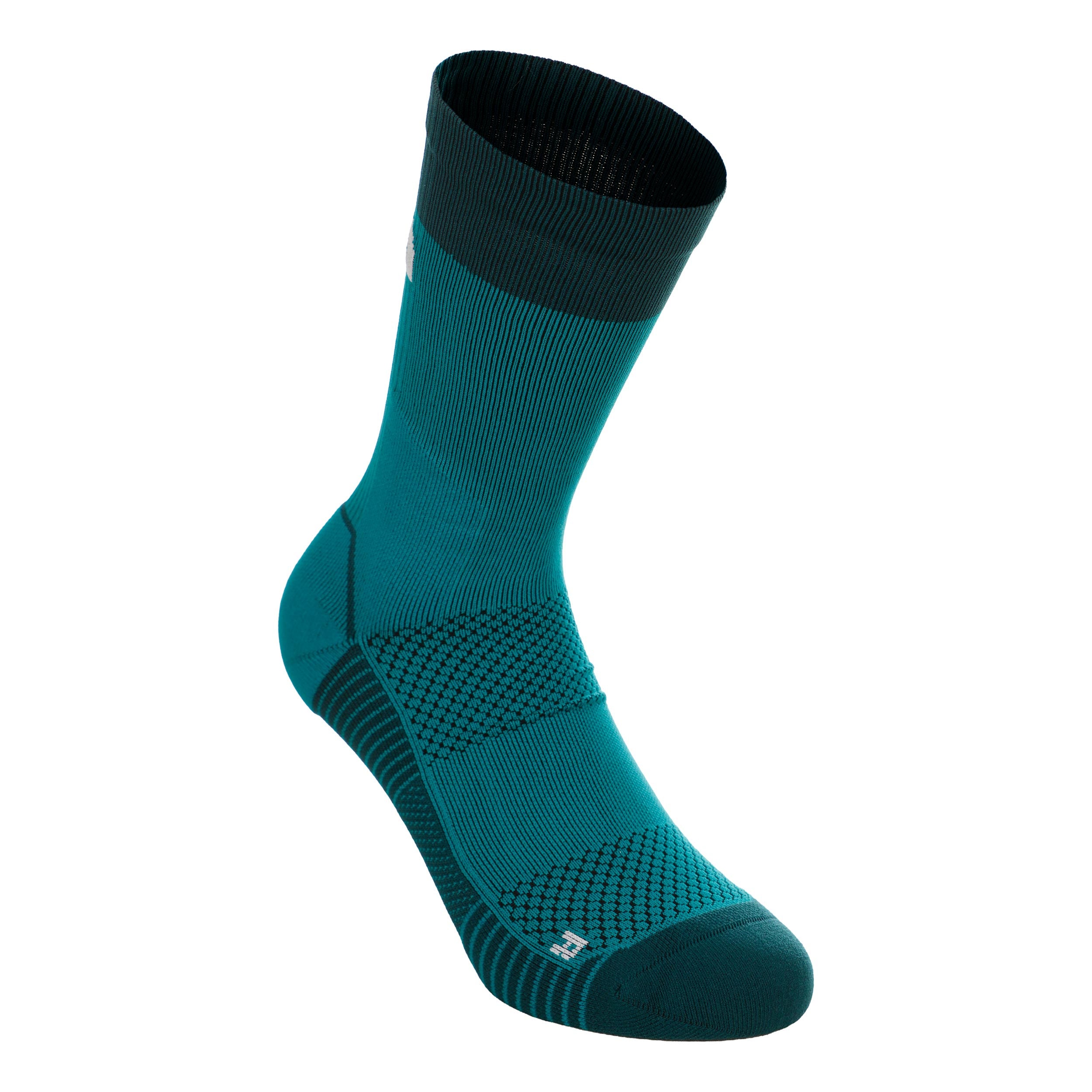 The North Face Trail Run Crew Calcetines para correr Unisex - turquesa, color petróleo
