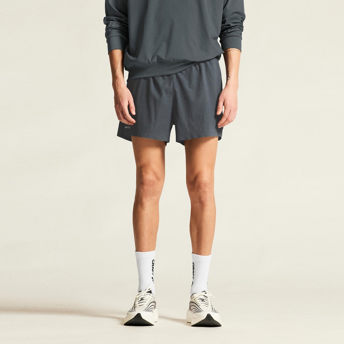 Craft Hypervent Structure Pantalones cortos Hombres - antracita