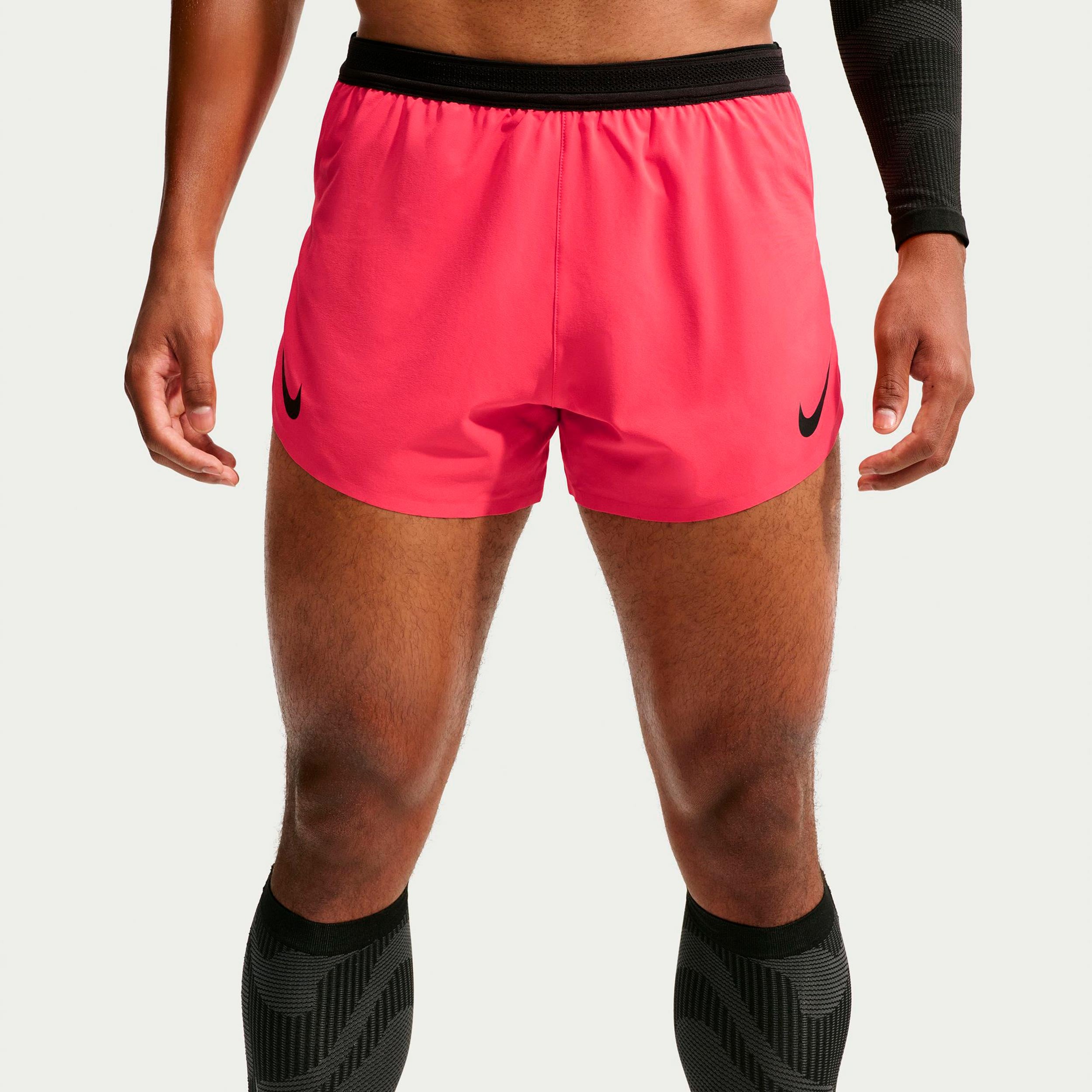 Nike AeroSwift  Pantalones cortos Hombres - rojo, negro
