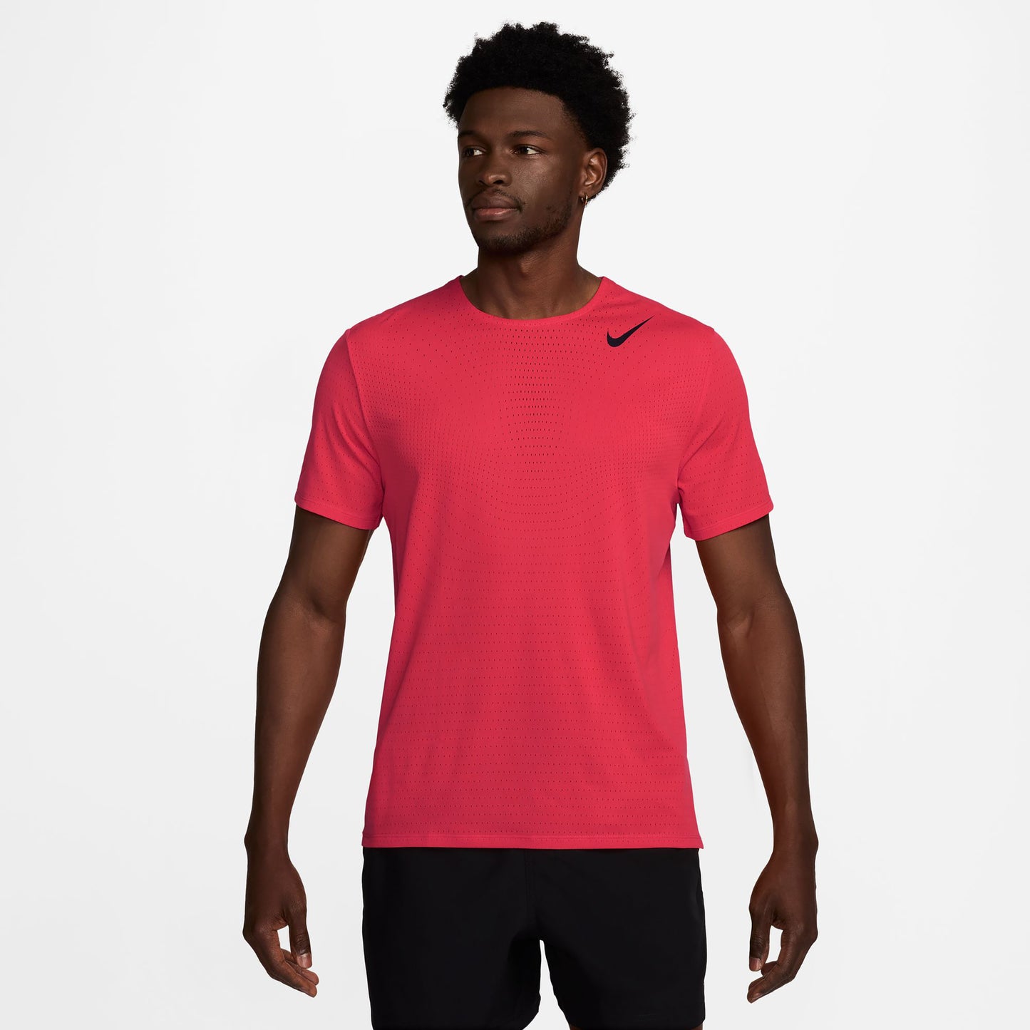 Nike AeroSwift  Camiseta de running Hombres - rojo, negro