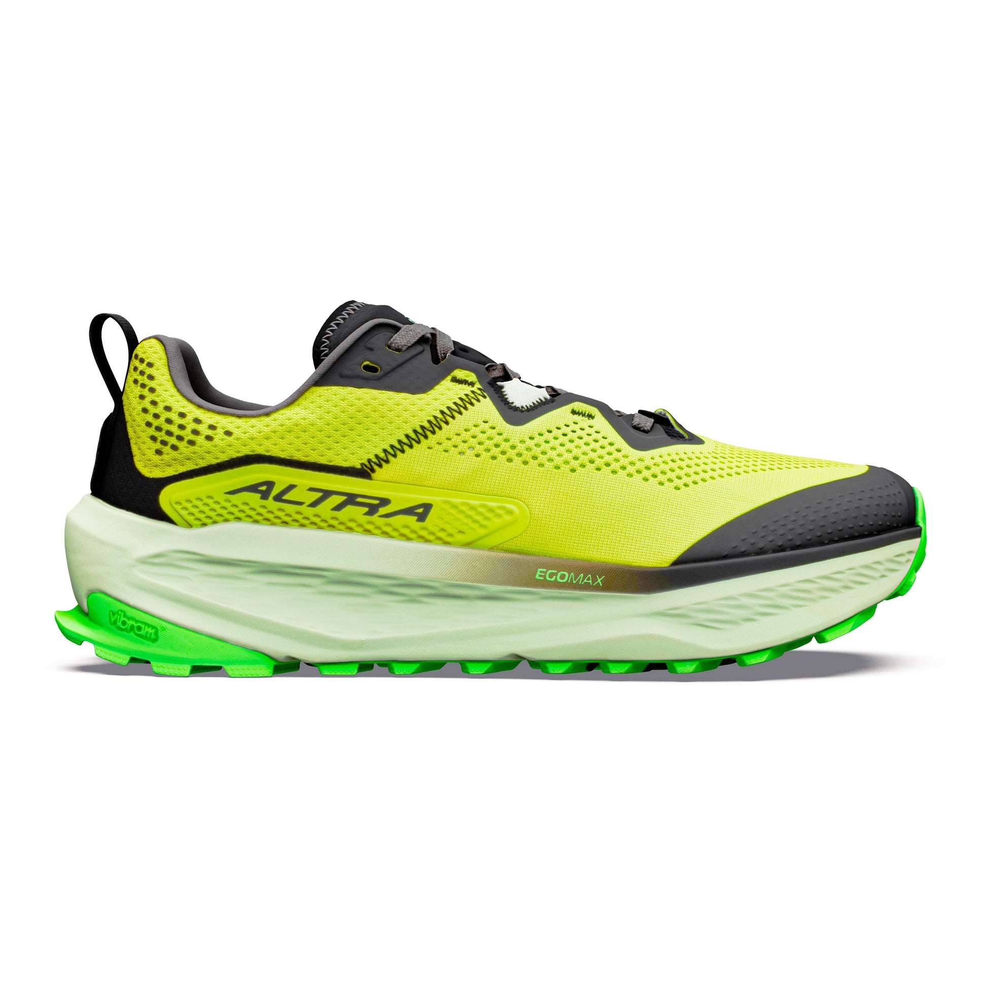 Altra Olympus 7 Zapatilla trail Hombres - amarillo, verde