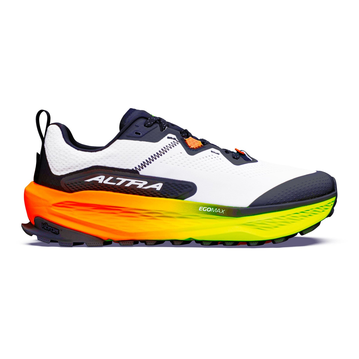 Altra Olympus 7 Zapatilla trail Hombres - blanco, naranja