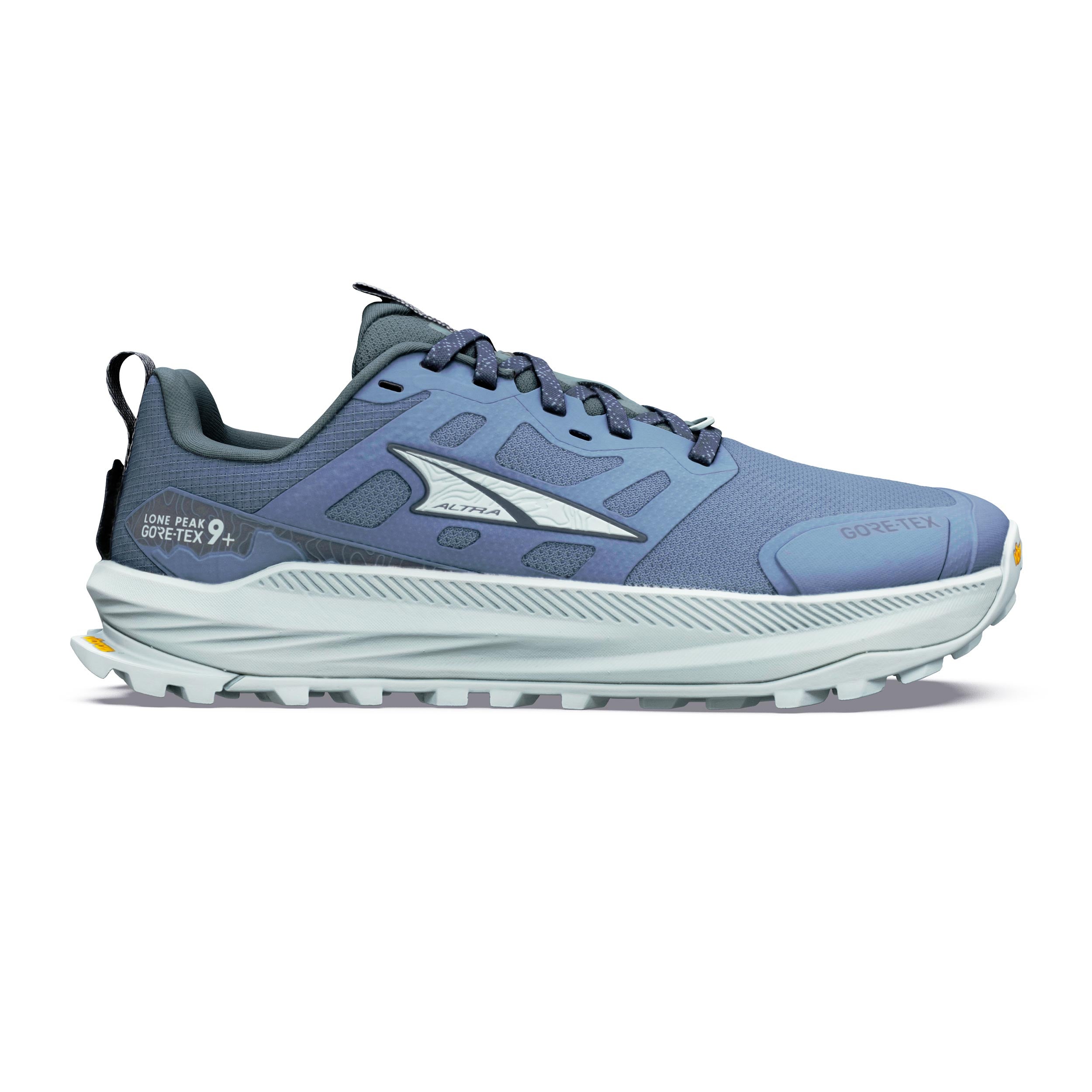Altra Lone Peak 9+ GTX Zapatilla trail Mujeres - azul-gris, azul
