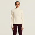 Gain Thermal Camiseta de running Mujeres - crema