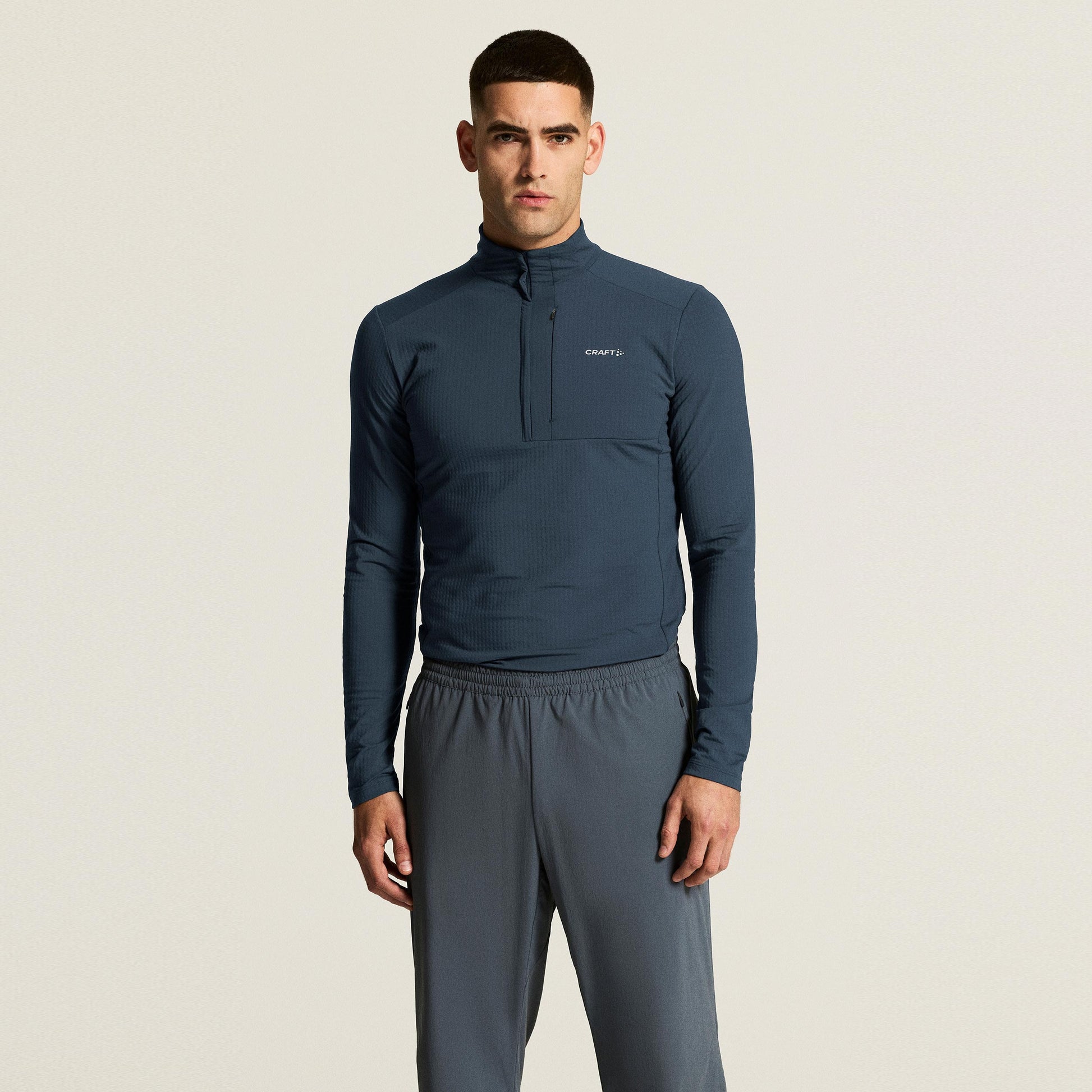 Craft Gain Thermal Camiseta de running Hombres - azul oscuro