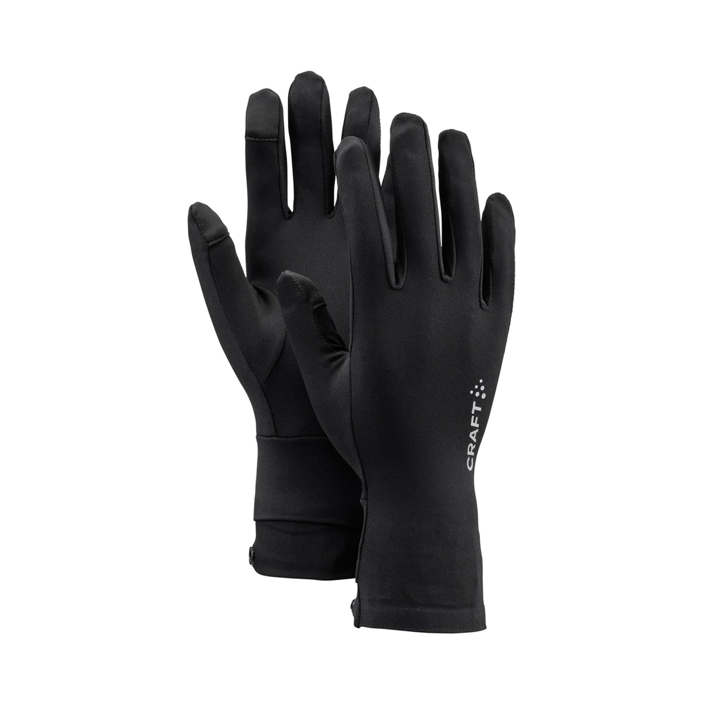 Craft Essence Running Guantes de correr Unisex - negro