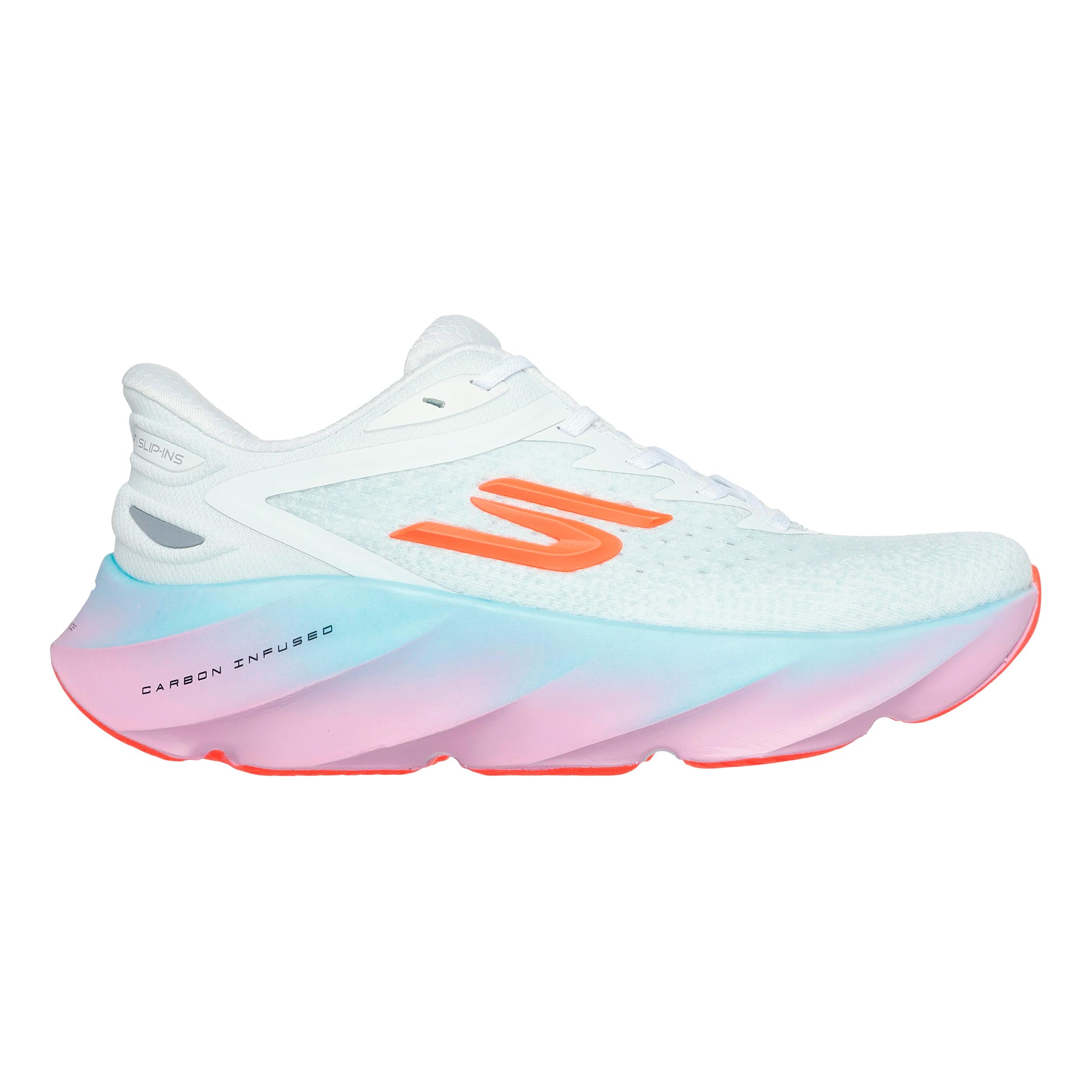 Skechers SKX Aero Burst Slip-In Zapatilla neutral Mujeres - blanco, lima