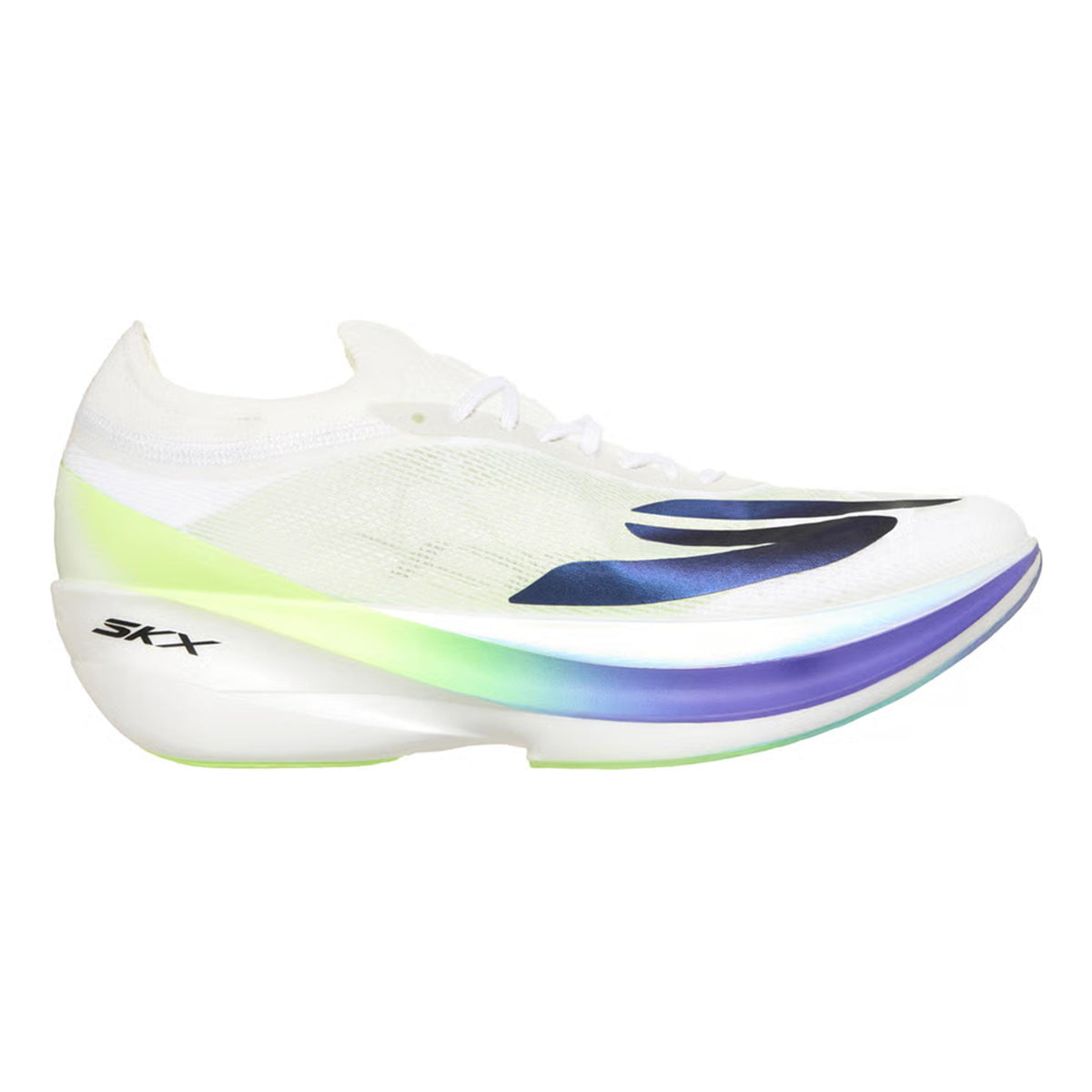 Skechers AKX Aero Elite Zapatilla de competición Hombres - blanco, lima