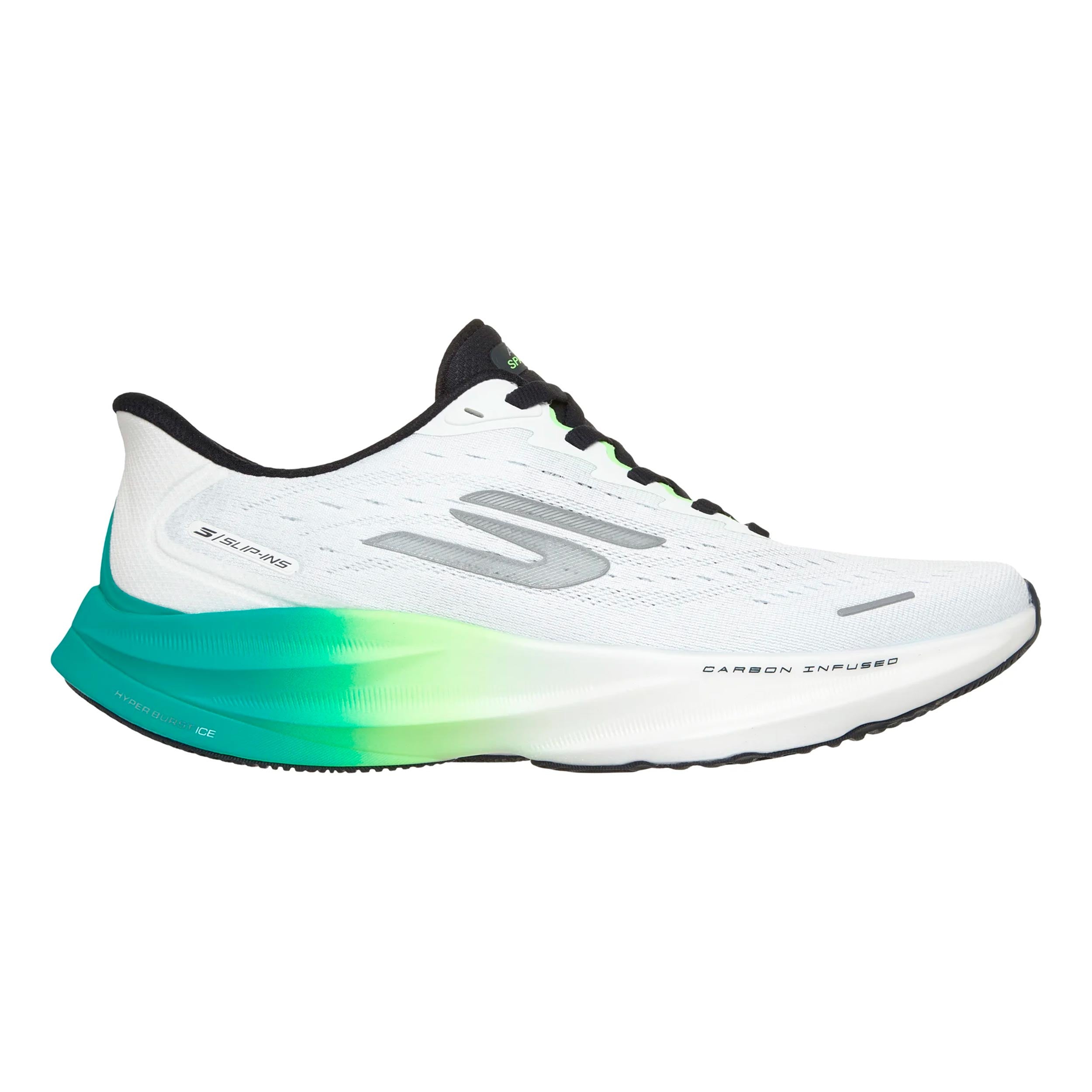 Skechers SKX Aero Spark Slip-In Zapatilla neutral Hombres - blanco, lima