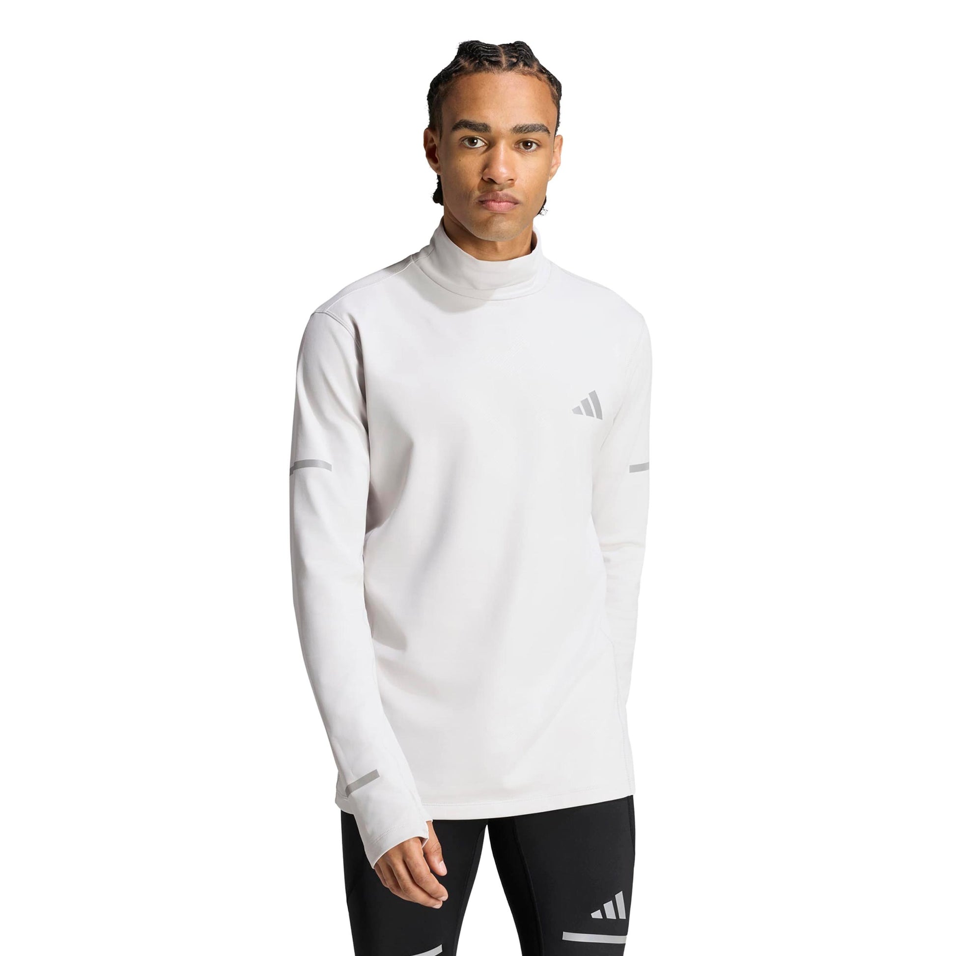 adidas adi365 Warm Camiseta de running Hombres - gris