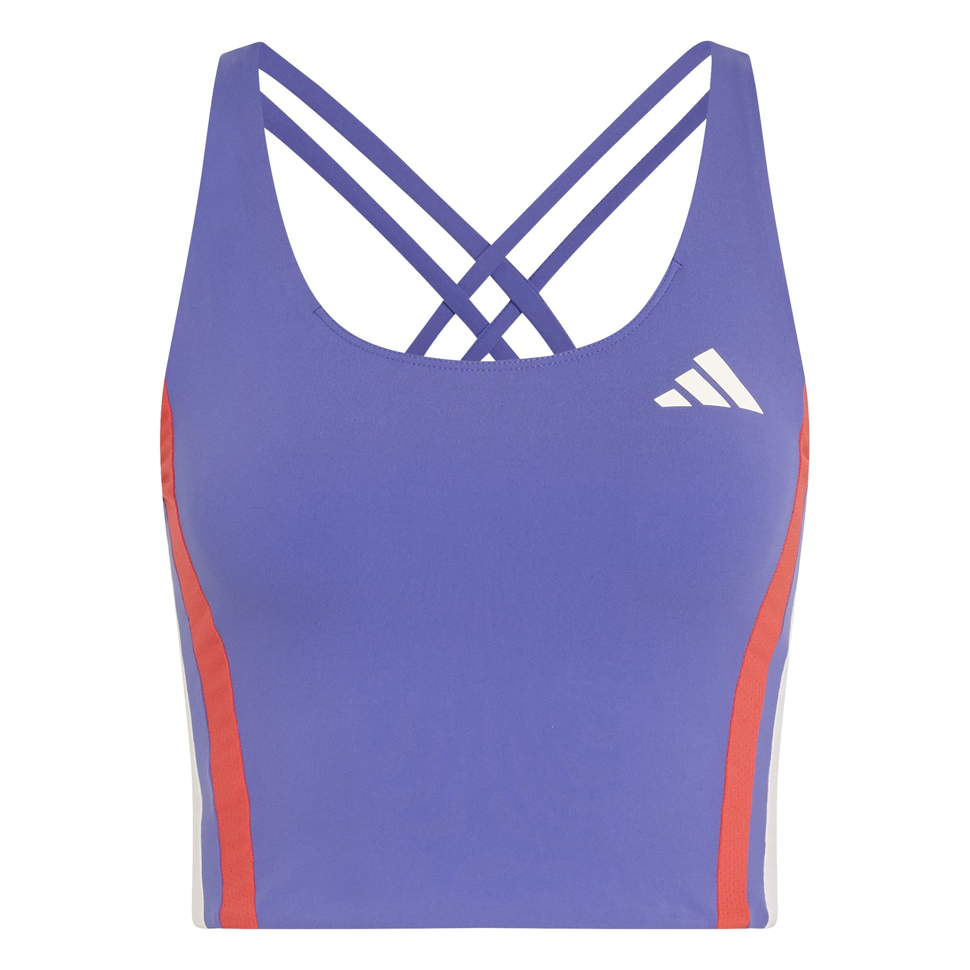 adidas adizero Archive Camiseta de running Mujeres - azul, rojo