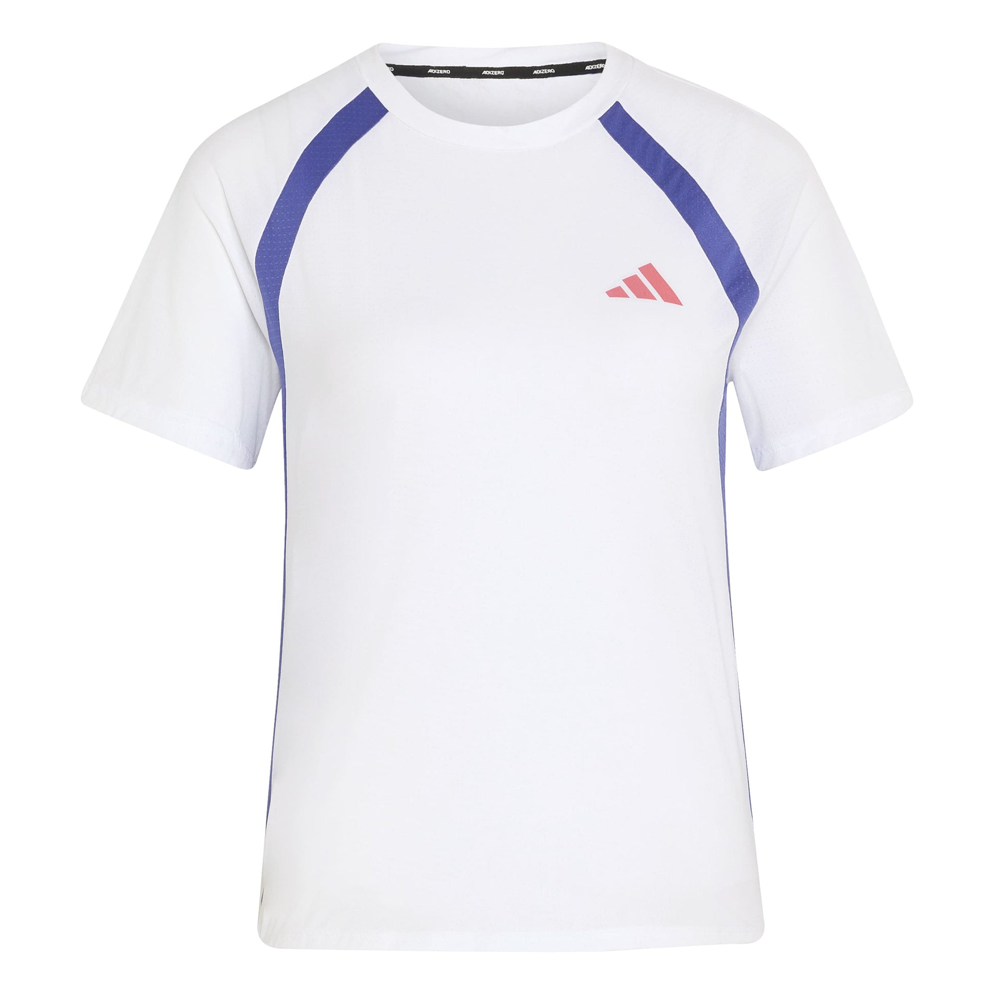adidas adizero Archive Camiseta de running Mujeres - blanco, azul