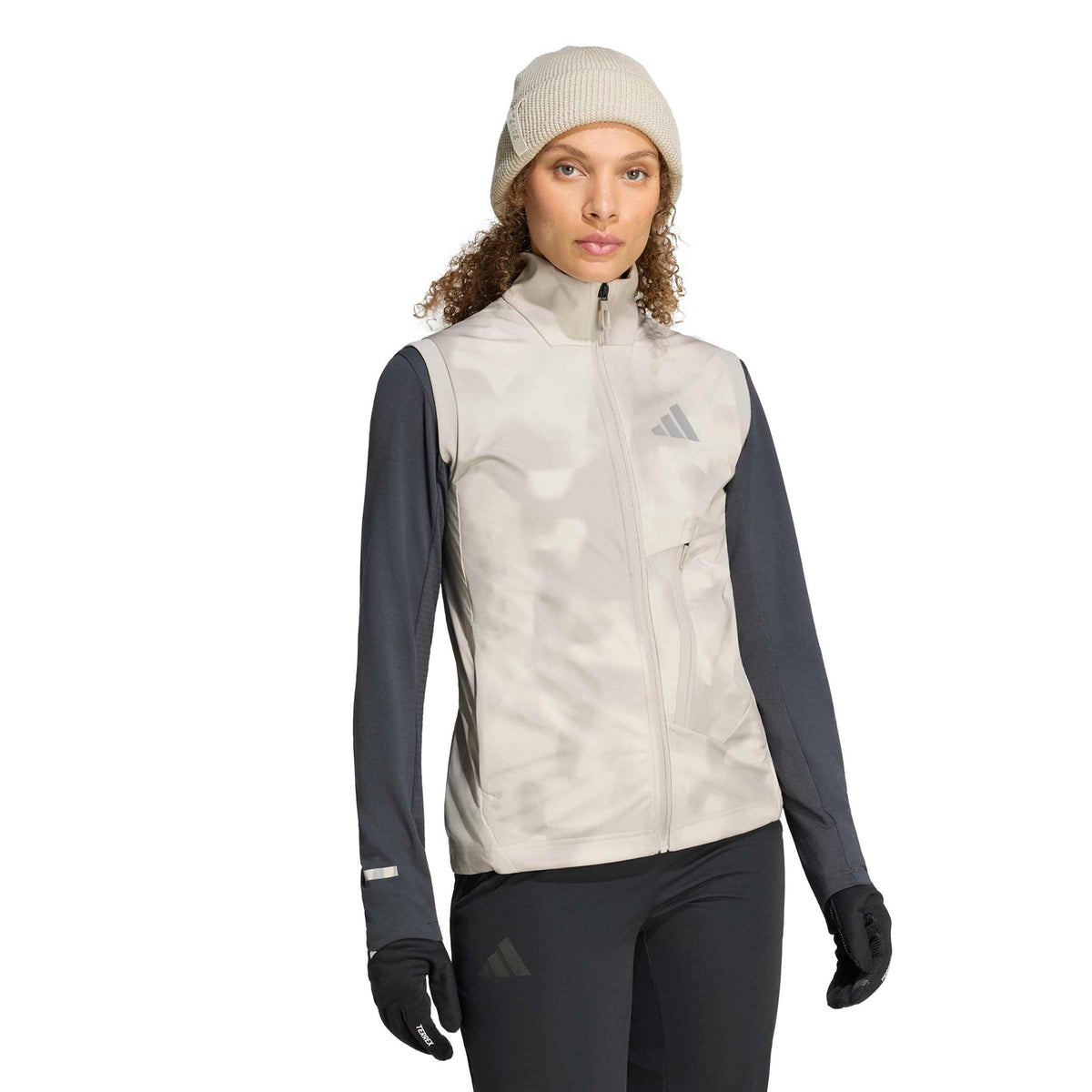 adidas Terrex XPR  Chalecos para correr Mujeres - beige